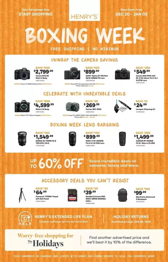 Boxing Week Sale - 1