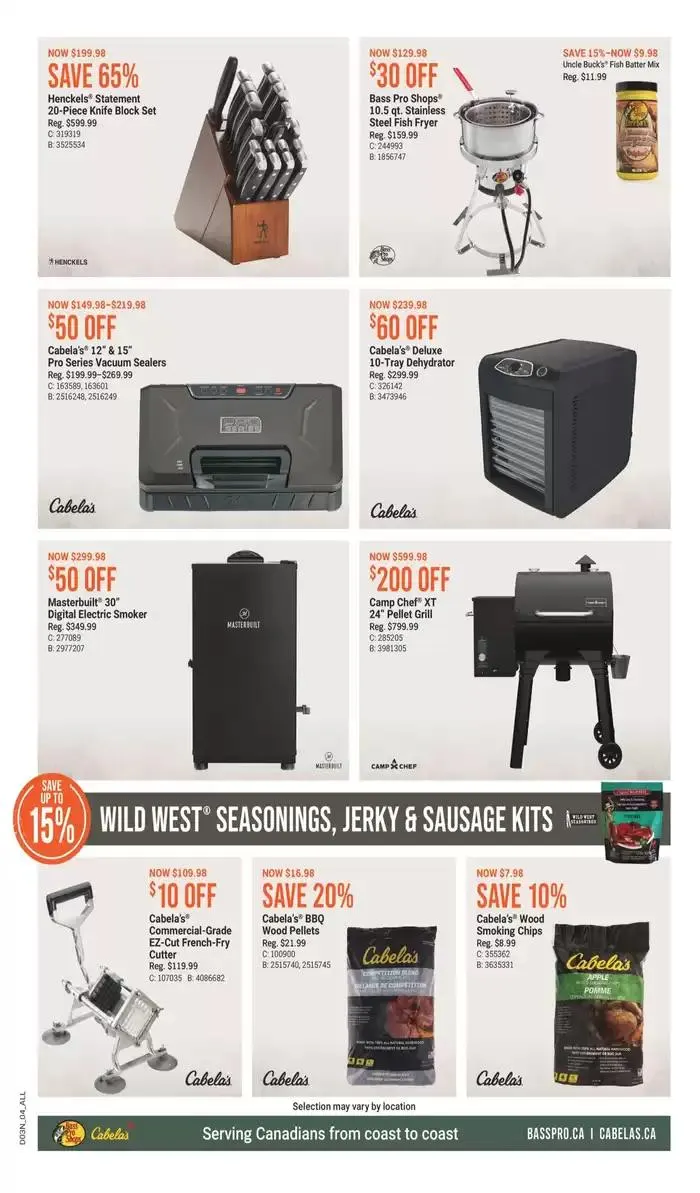 Great Outdoors Sale from March 13 to March 26 2025 - flyer page 4