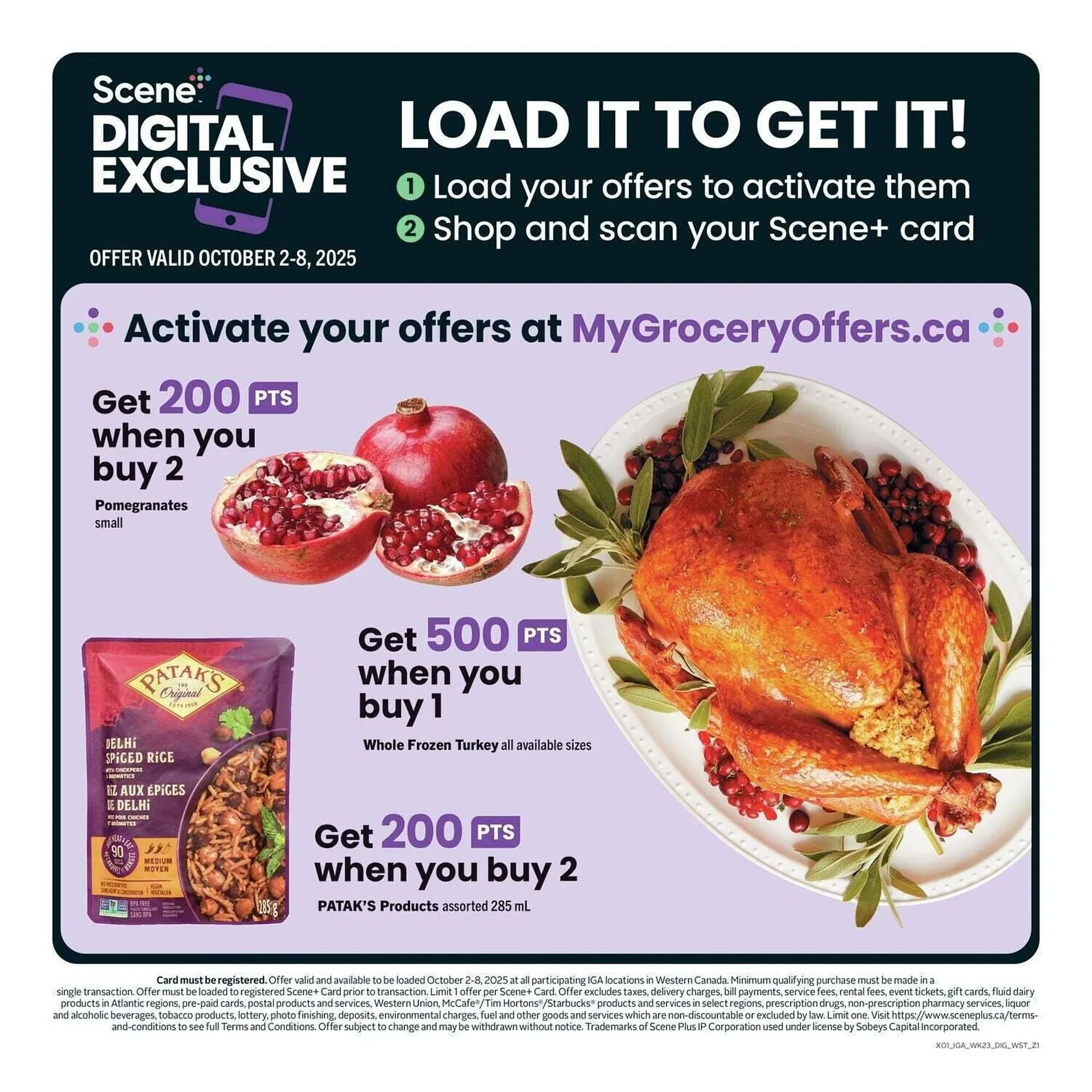 IGA flyer from October 2 to October 9 2025 - flyer page 14