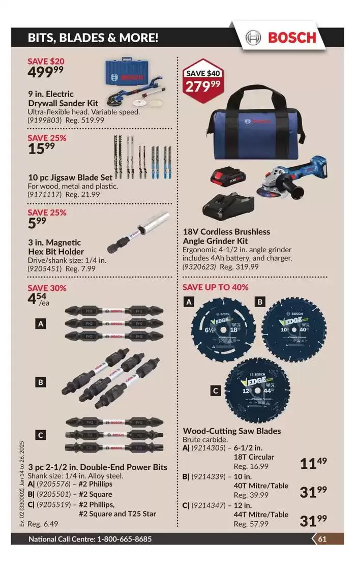 National Sale from January 14 to January 26 2025 - flyer page 66