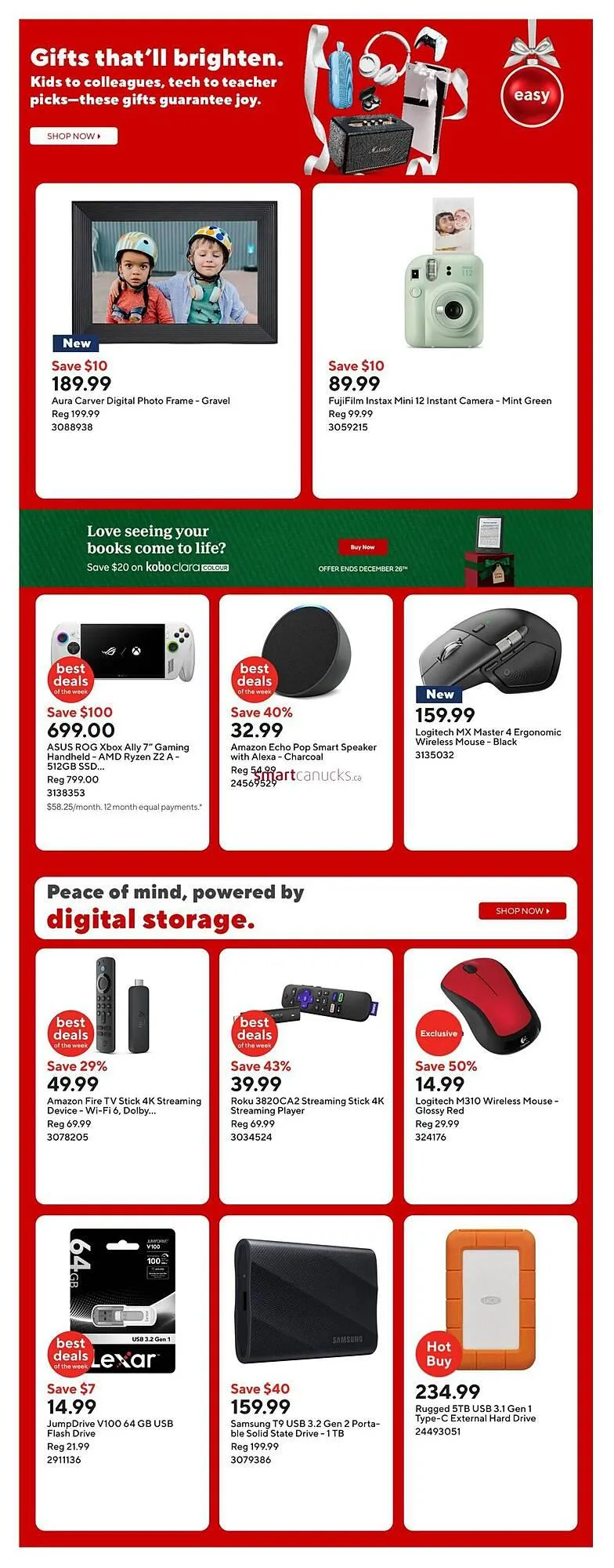 Staples flyer from December 12 to December 18 2025 - flyer page 14