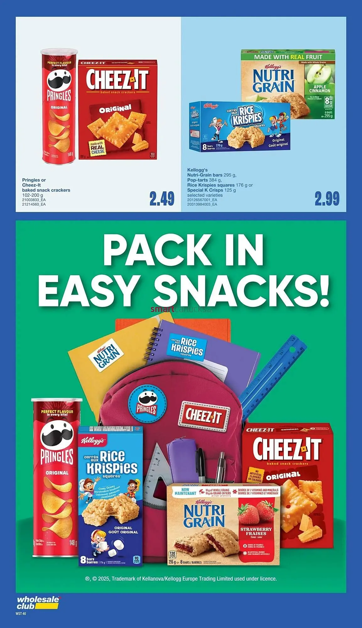 Wholesale Club flyer from July 31 to August 6 2025 - flyer page 46