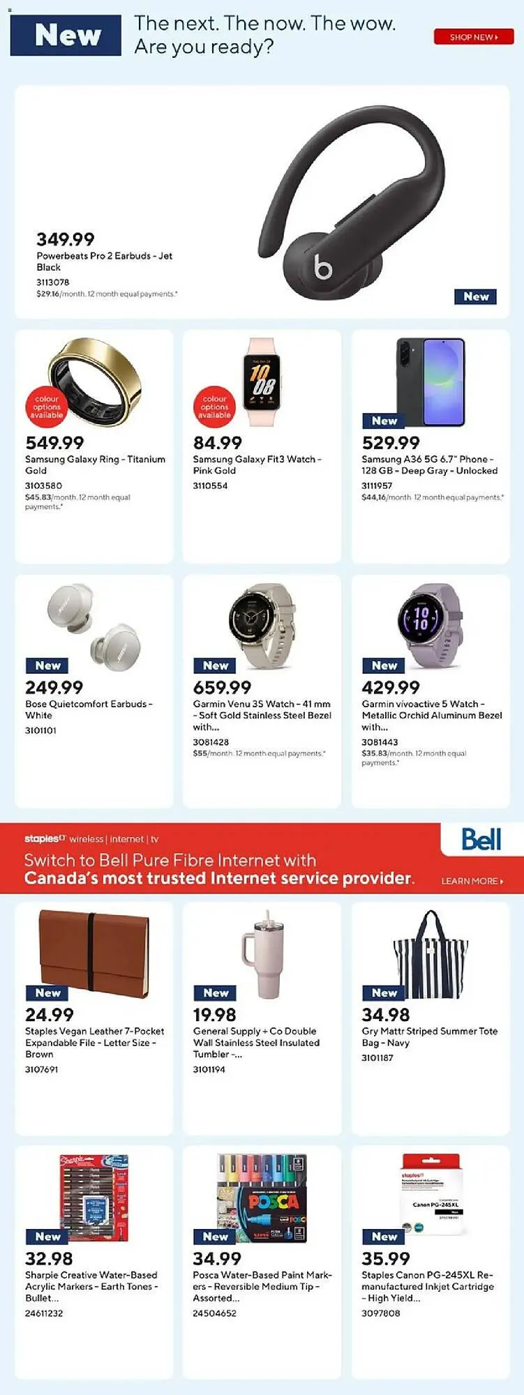 Staples flyer from April 2 to May 8 2025 - flyer page 3