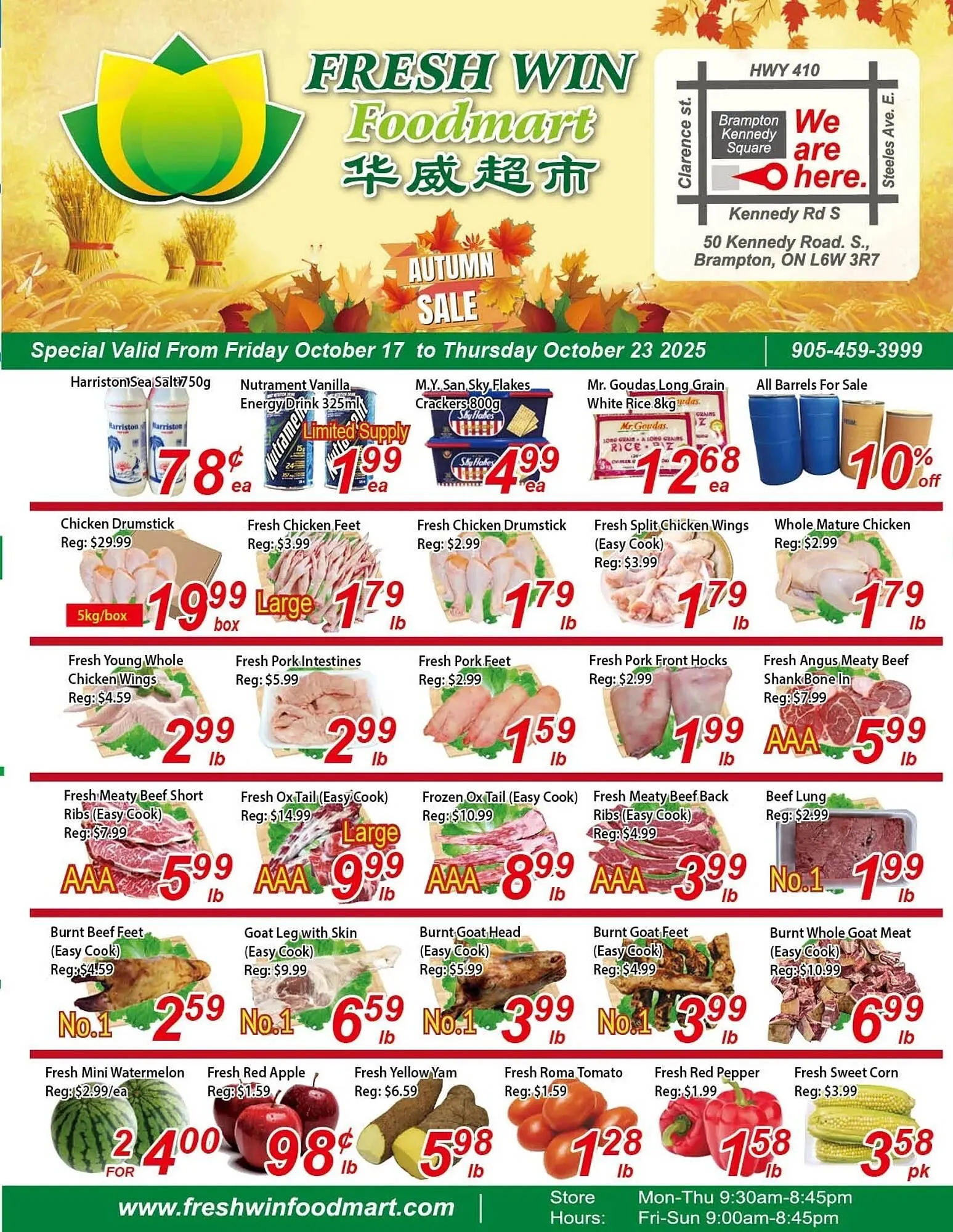 Fresh Win Foodmart flyer - 1