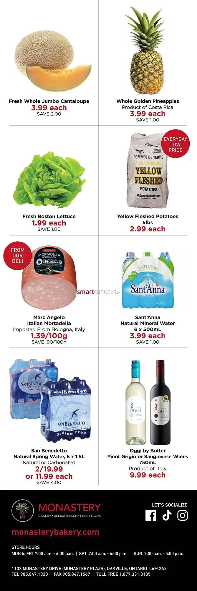 Monastery Bakery flyer from February 26 to March 11 2026 - flyer page 6