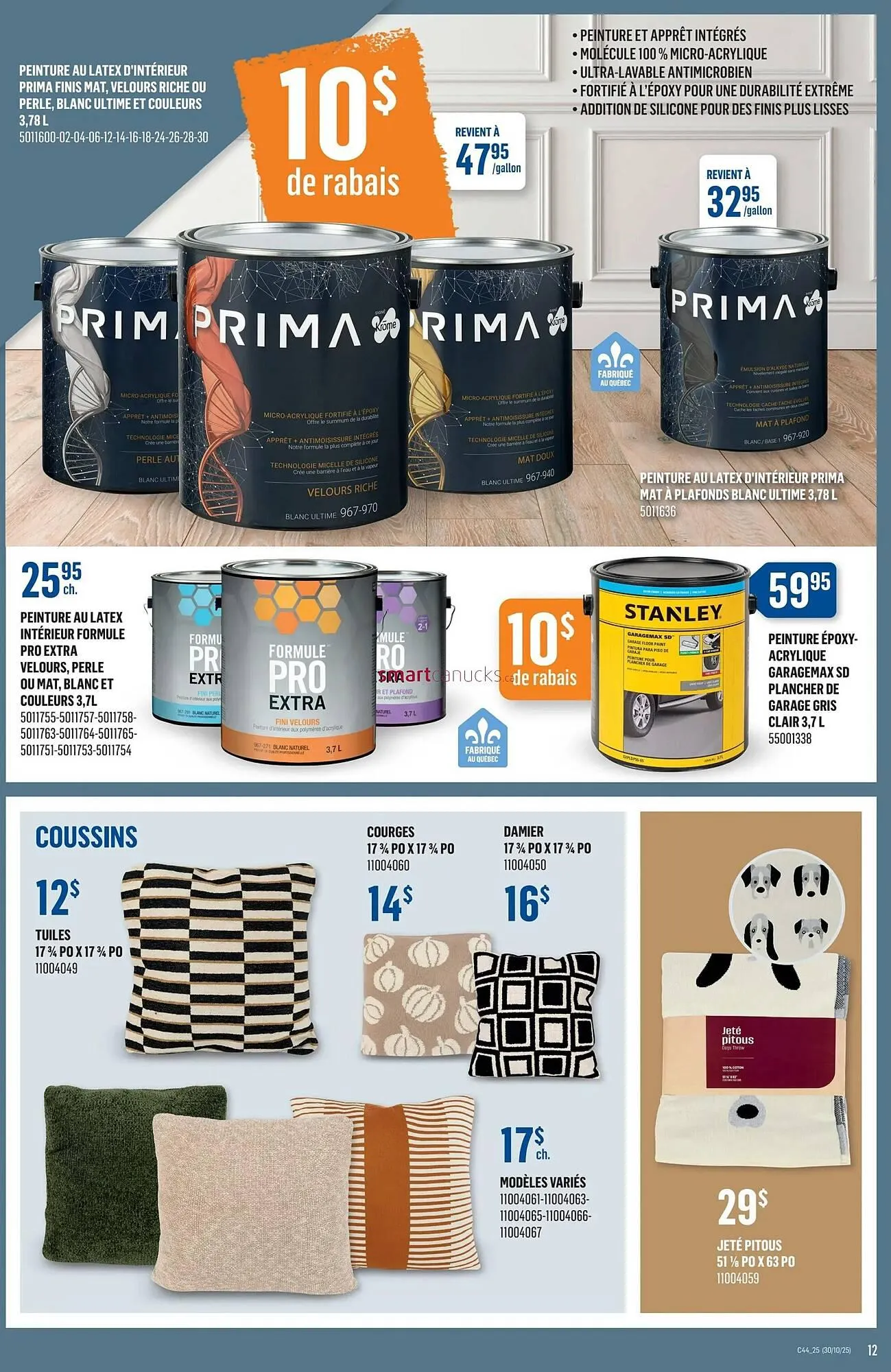 Canac flyer from October 30 to November 5 2025 - flyer page 12