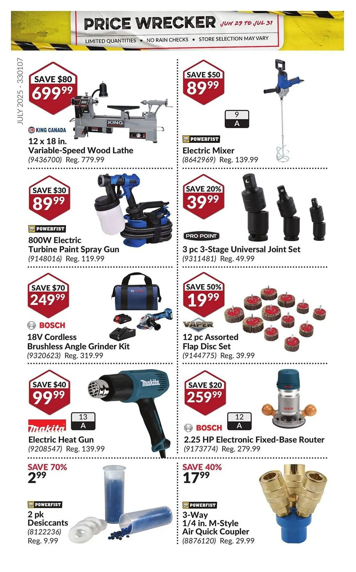 Princess Auto flyer from June 29 to July 31 2025 - flyer page 22