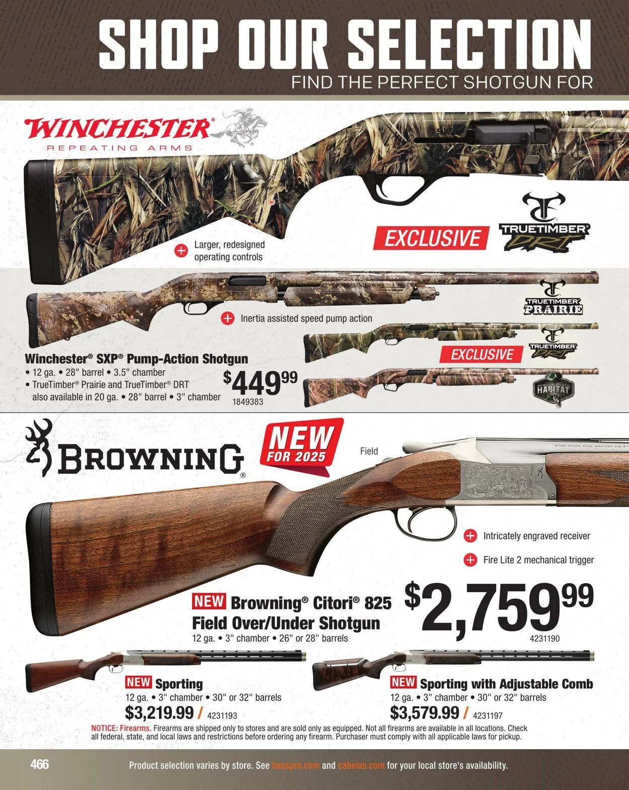 Bass Pro Current flyer from October 9 to October 23 2025 - flyer page 466