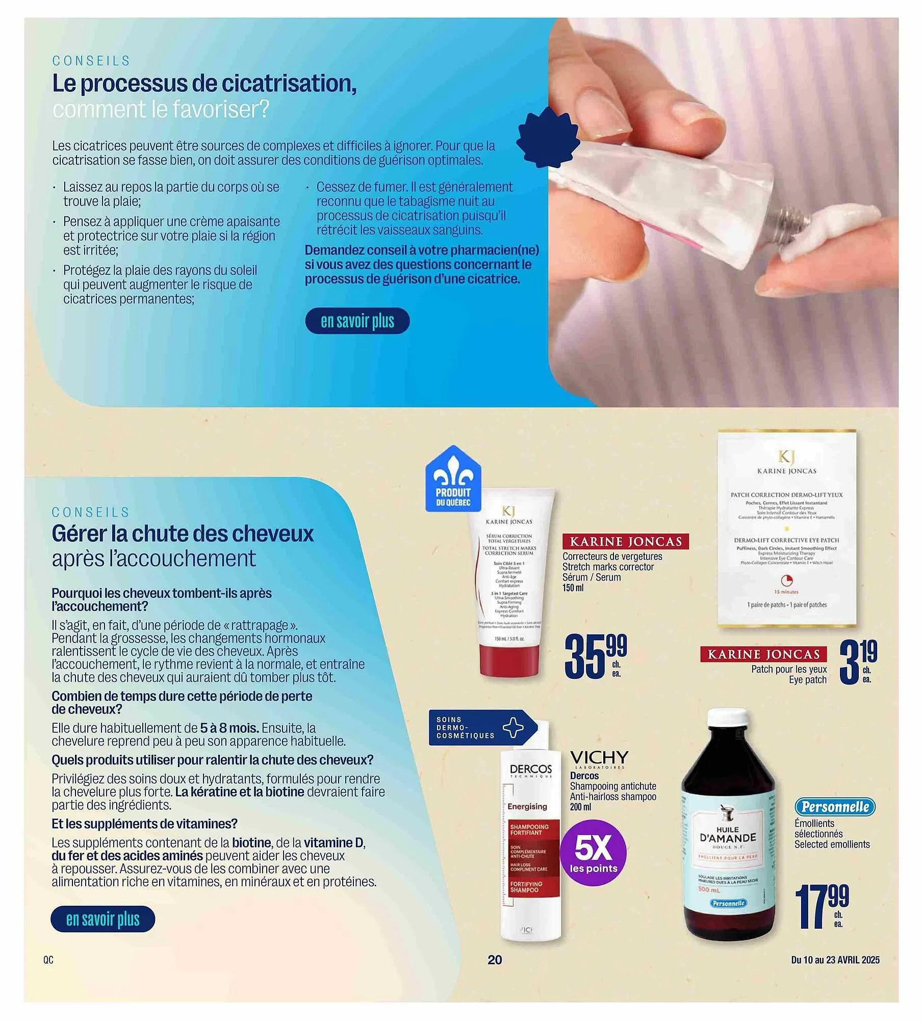 Jean Coutu flyer from April 10 to April 23 2025 - flyer page 20