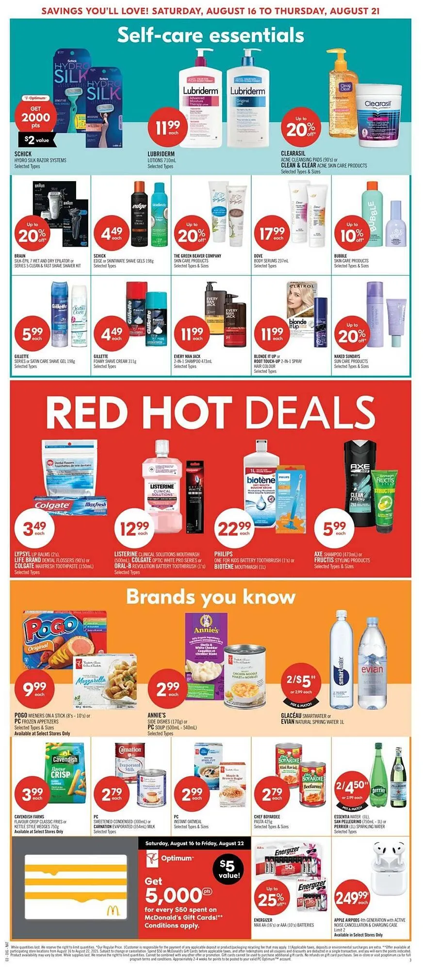 Shoppers Drug Mart flyer from August 14 to August 21 2025 - flyer page 21