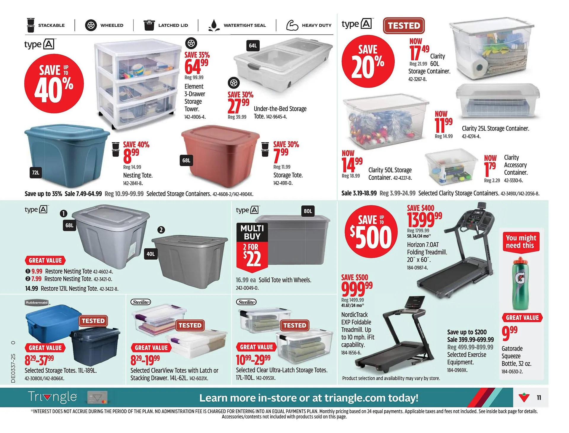 Canadian Tire flyer from September 4 to September 10 2025 - flyer page 11