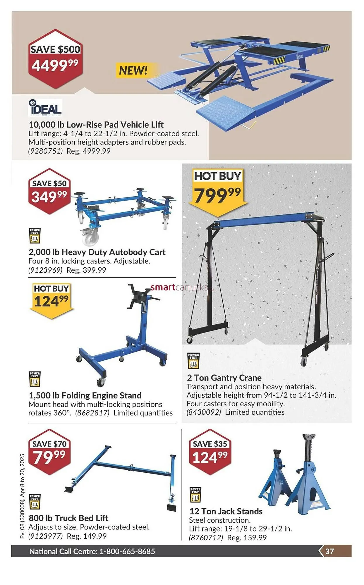 Princess Auto flyer from April 6 to April 12 2025 - flyer page 43