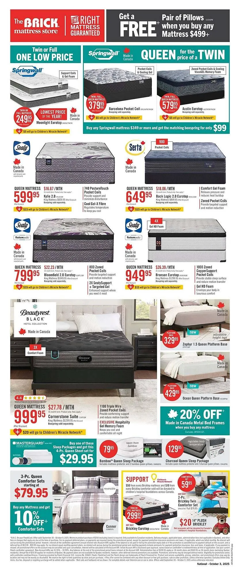 The Brick flyer from September 30 to October 9 2025 - flyer page 13