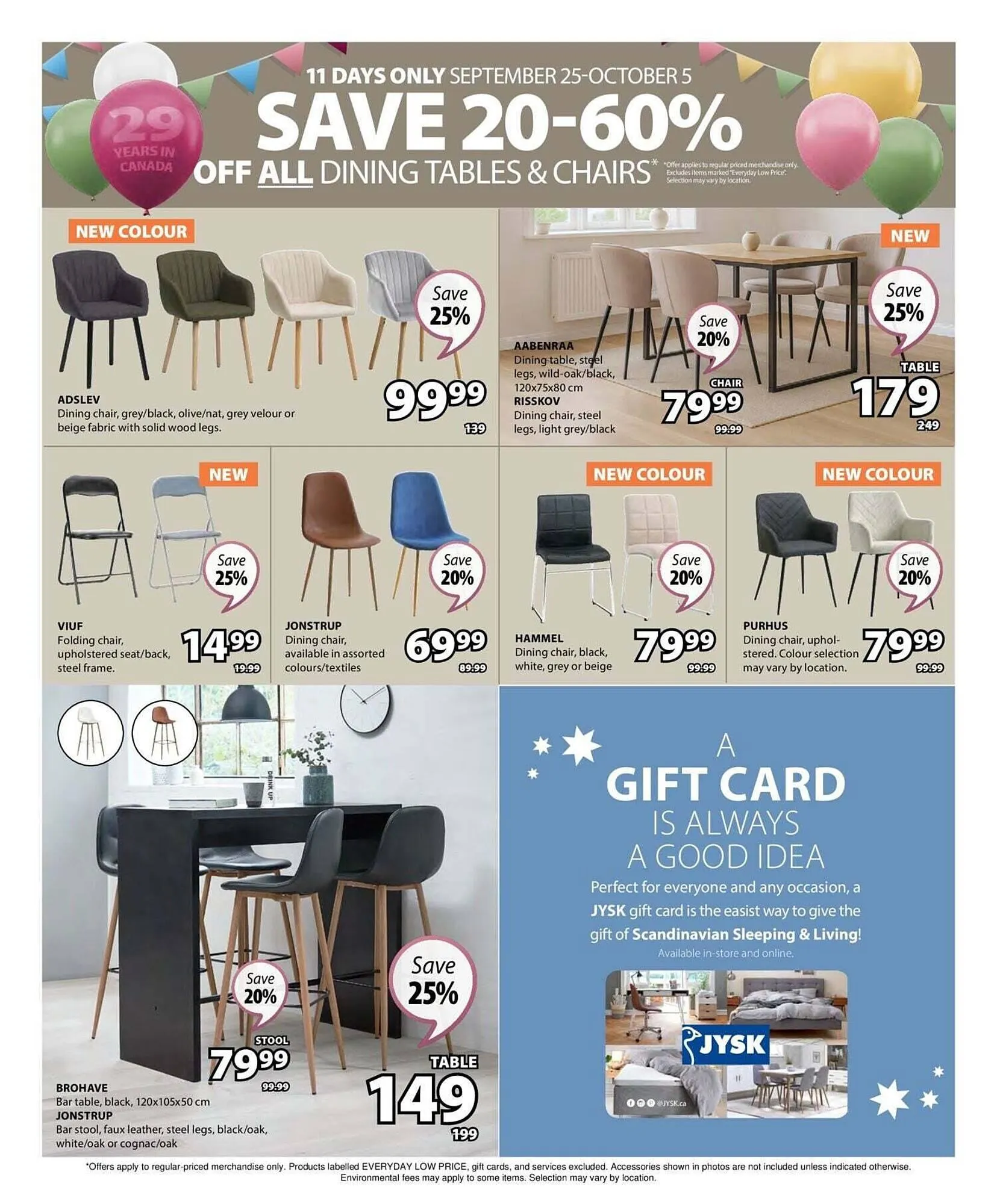 JYSK flyer from September 26 to October 3 2025 - flyer page 4