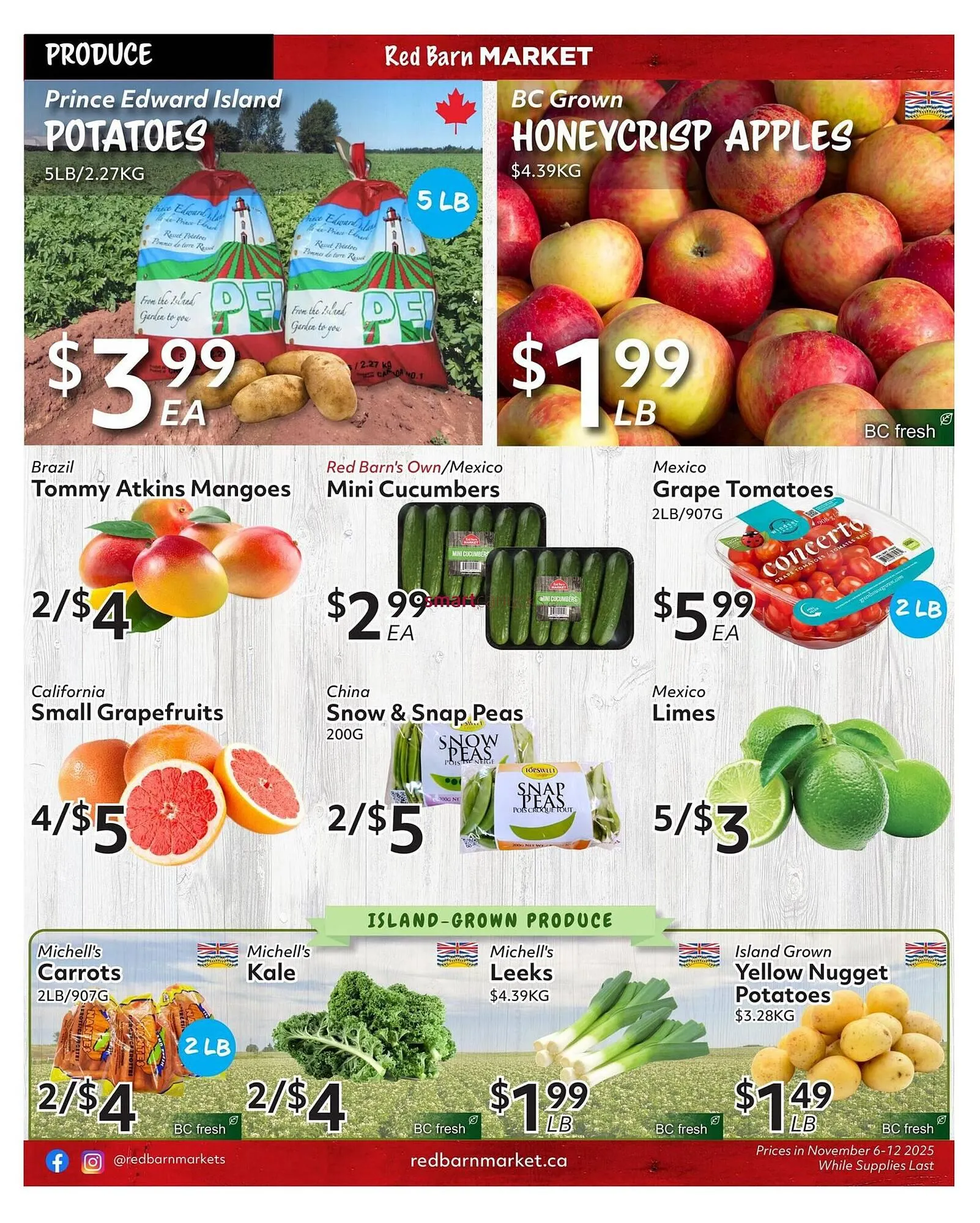 Red Barn Market flyer from November 6 to November 16 2025 - flyer page 7