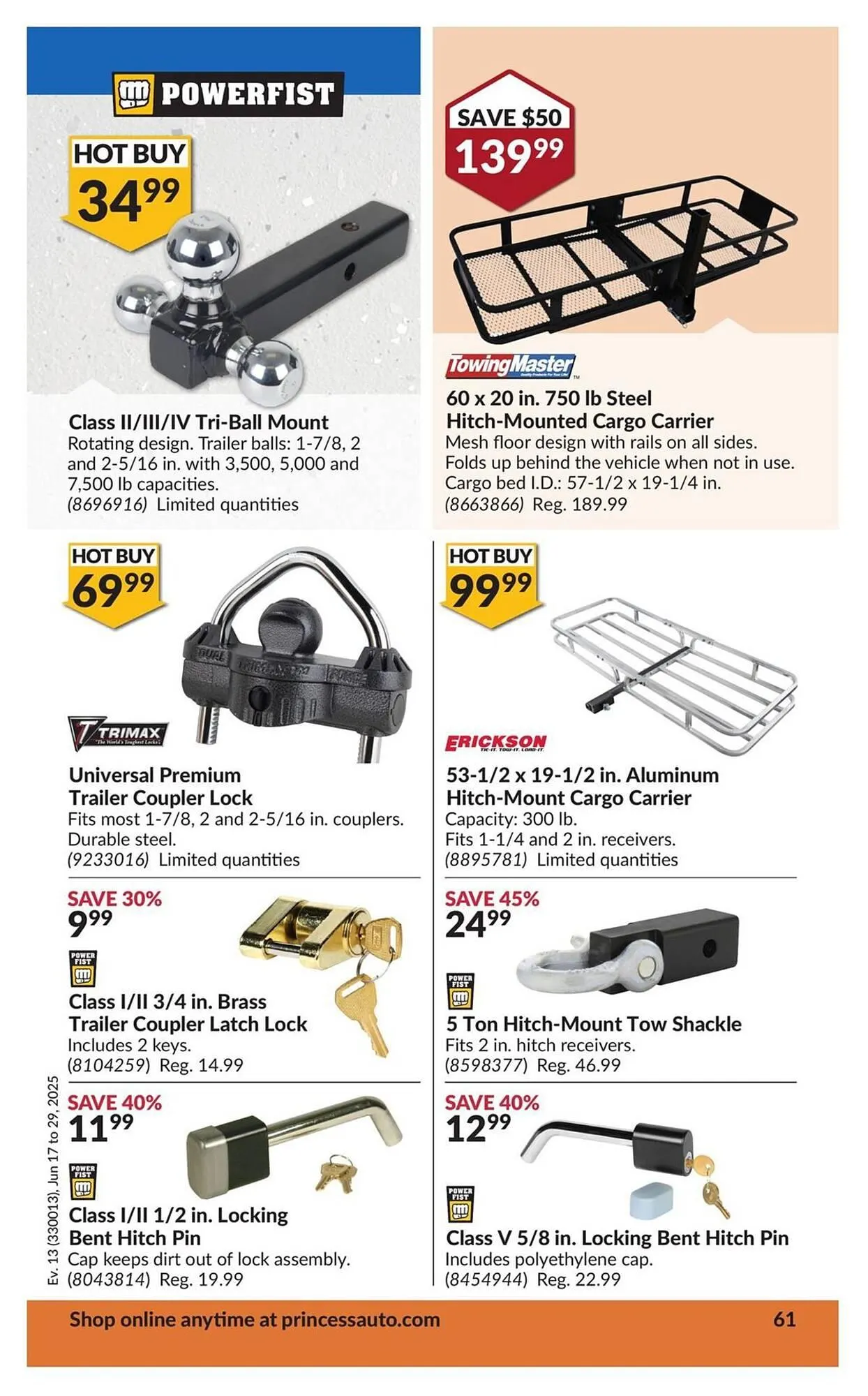Princess Auto flyer from June 17 to June 29 2025 - flyer page 67
