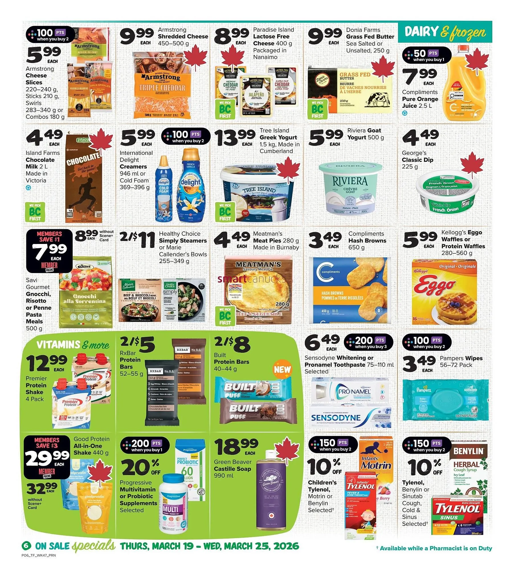 Thrifty Foods flyer from March 19 to March 25 2026 - flyer page 7