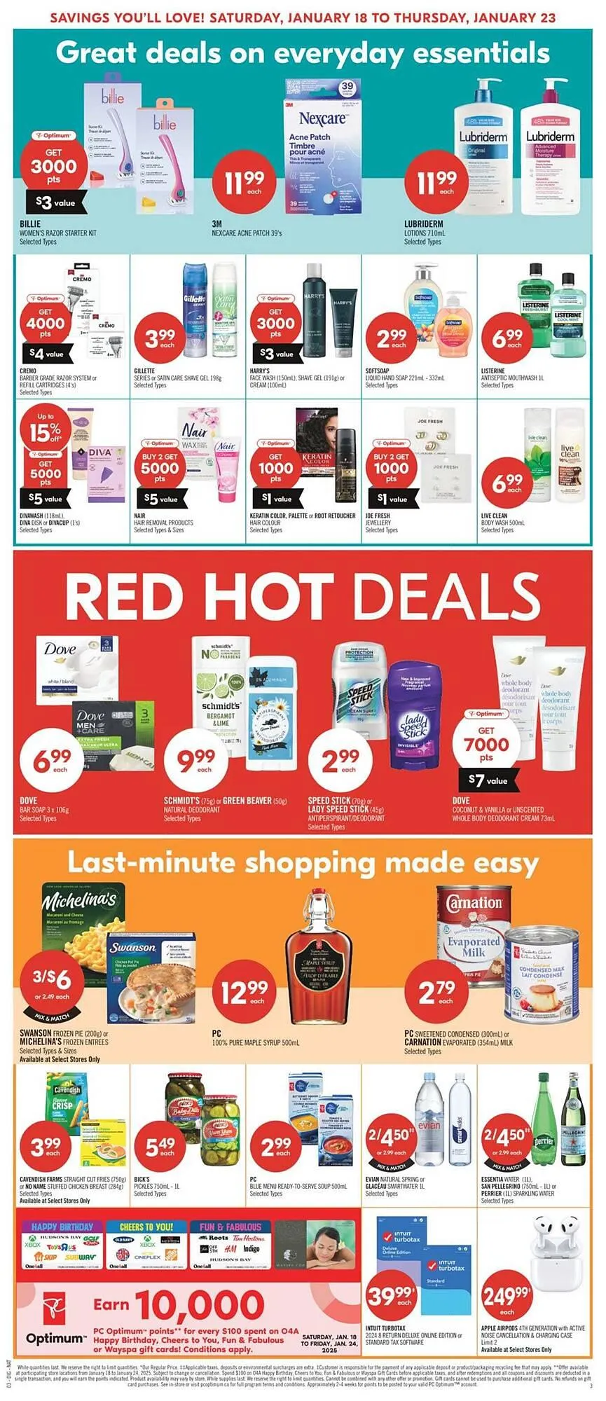Shoppers Drug Mart flyer from January 16 to January 30 2025 - flyer page 18