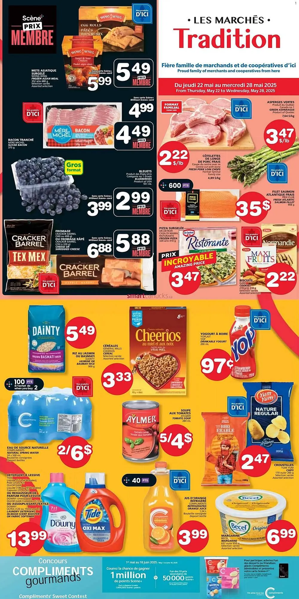 Marches Tradition flyer from May 22 to June 11 2025 - flyer page 1