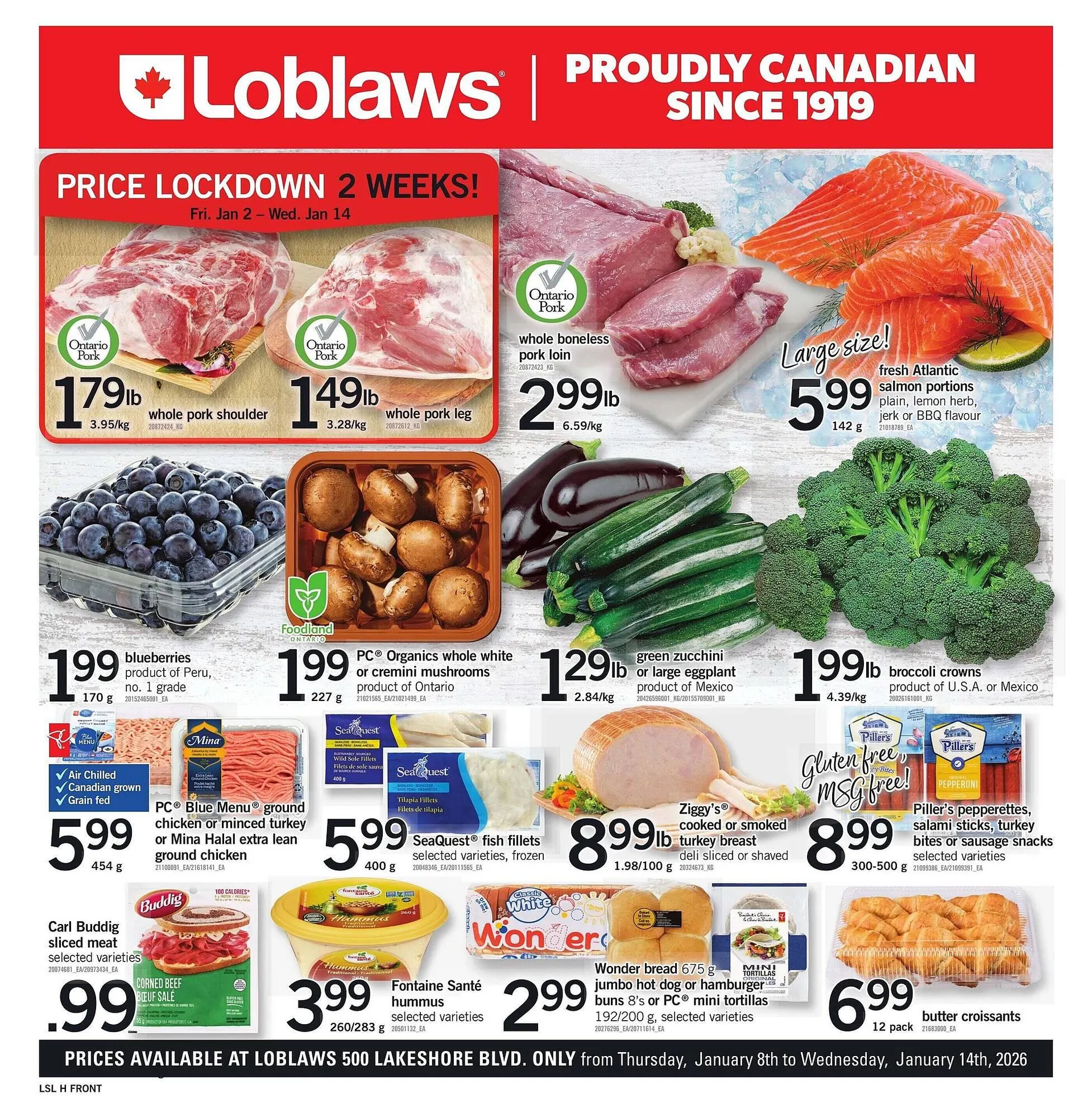 Loblaws flyer from January 7 to January 14 2026 - flyer page 1