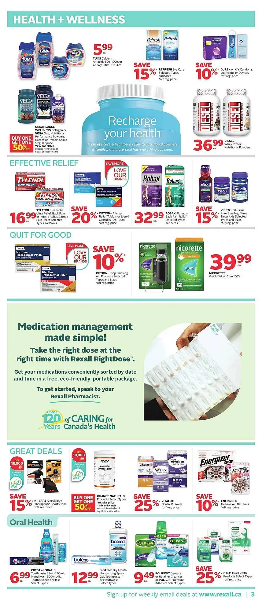 Rexall flyer from March 13 to March 20 2026 - flyer page 8