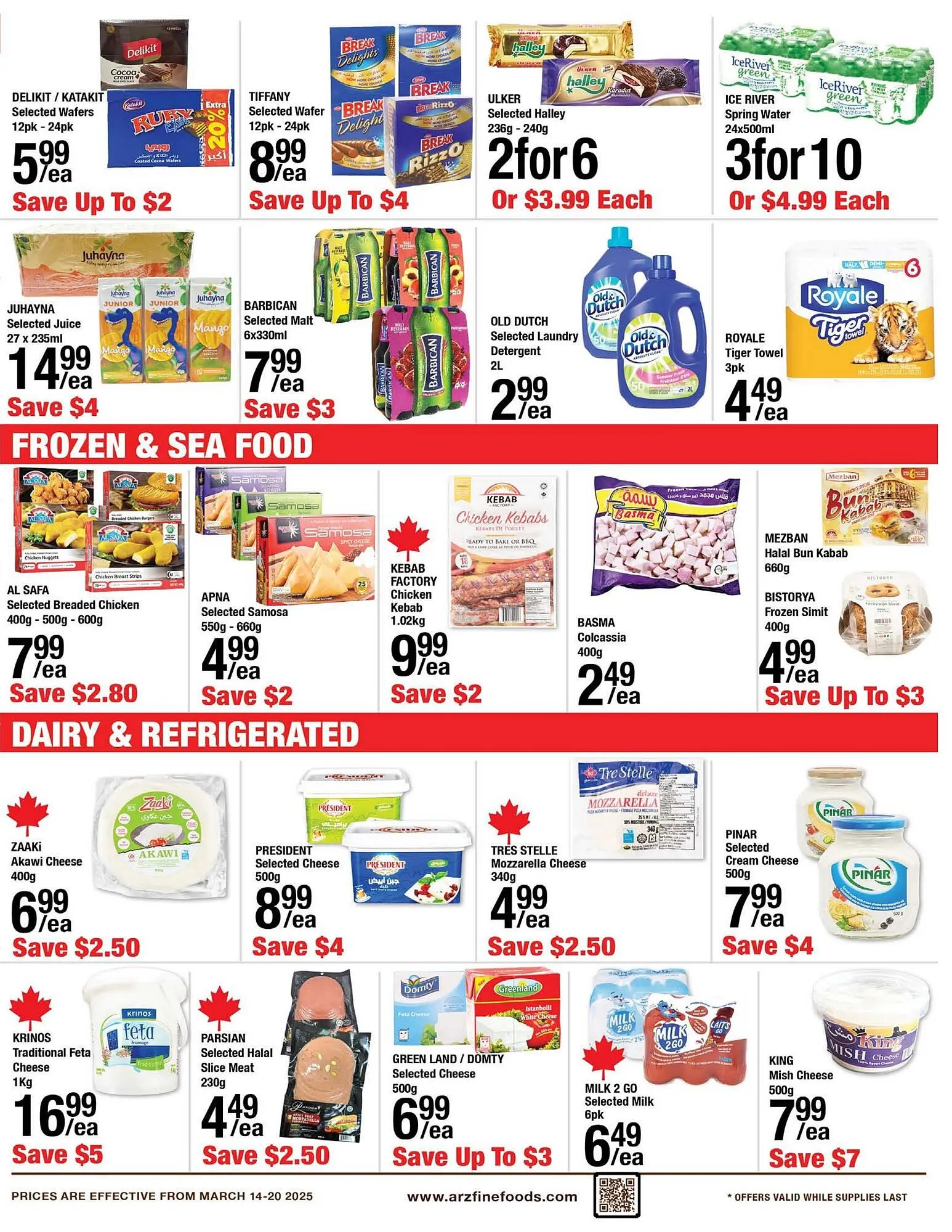Arz Fine Foods flyer from March 14 to March 20 2025 - flyer page 5