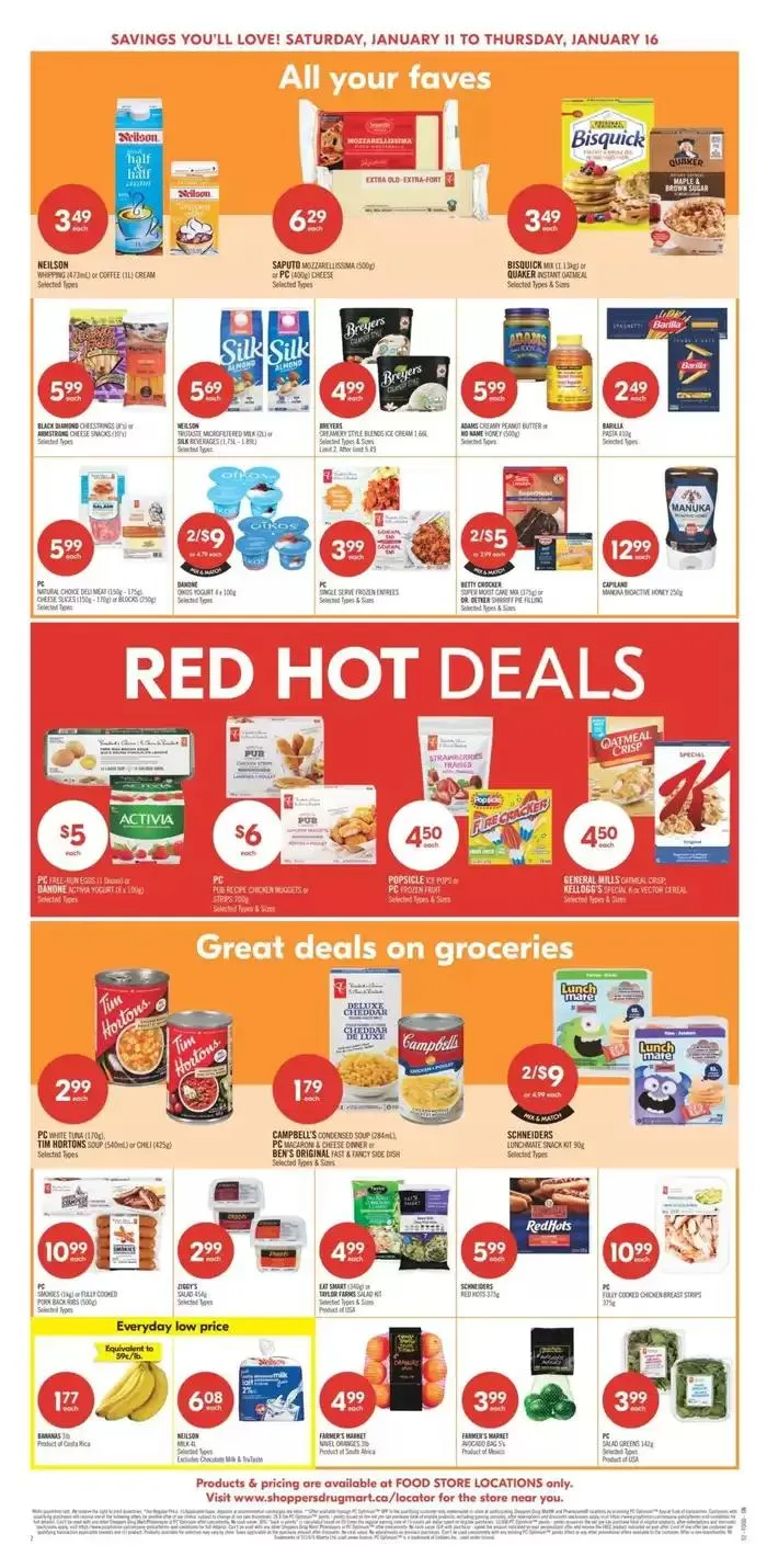 Top deals for all customers from January 11 to January 16 2025 - flyer page 20