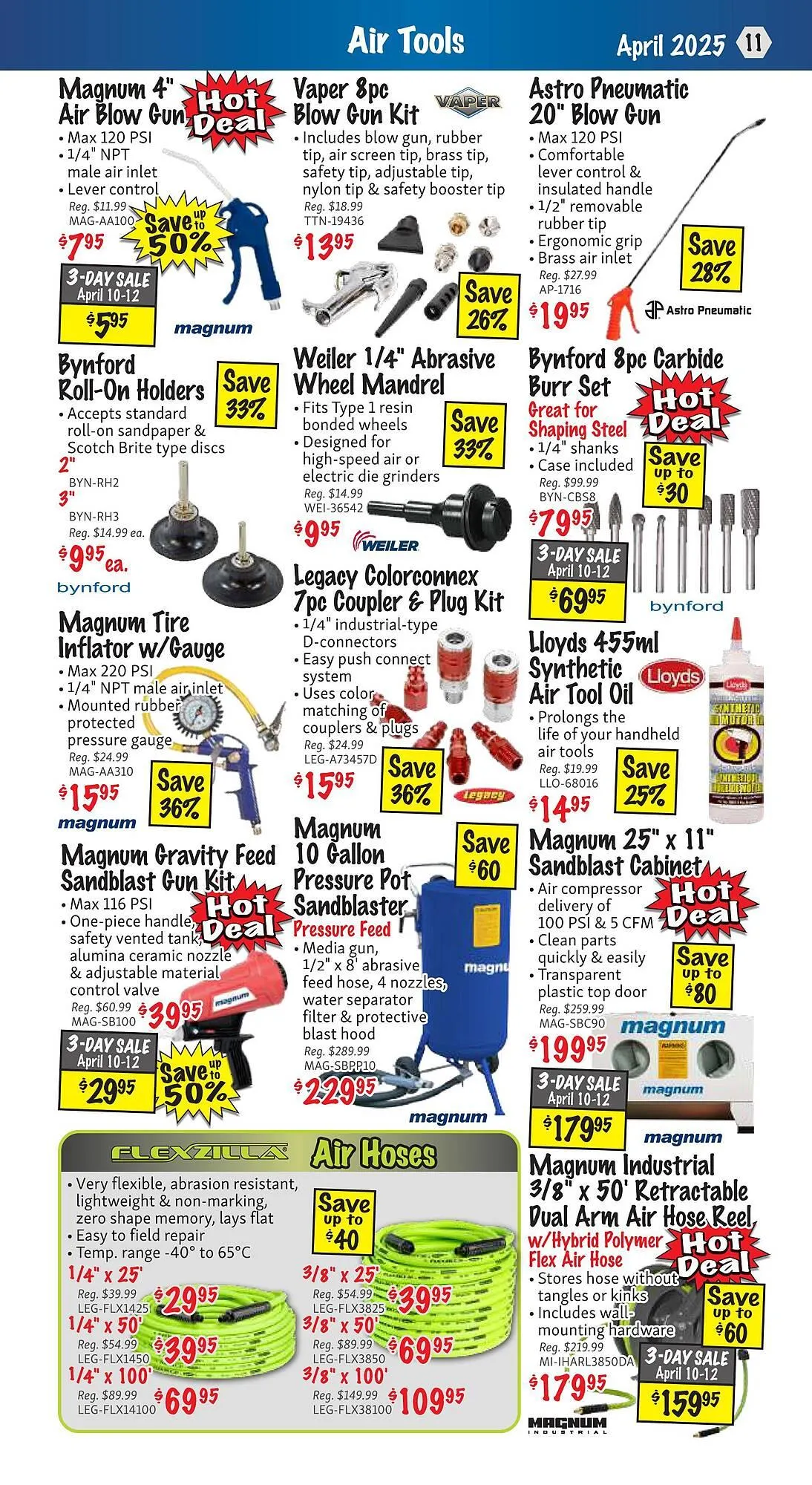 KMS Tools flyer from April 1 to April 30 2025 - flyer page 11