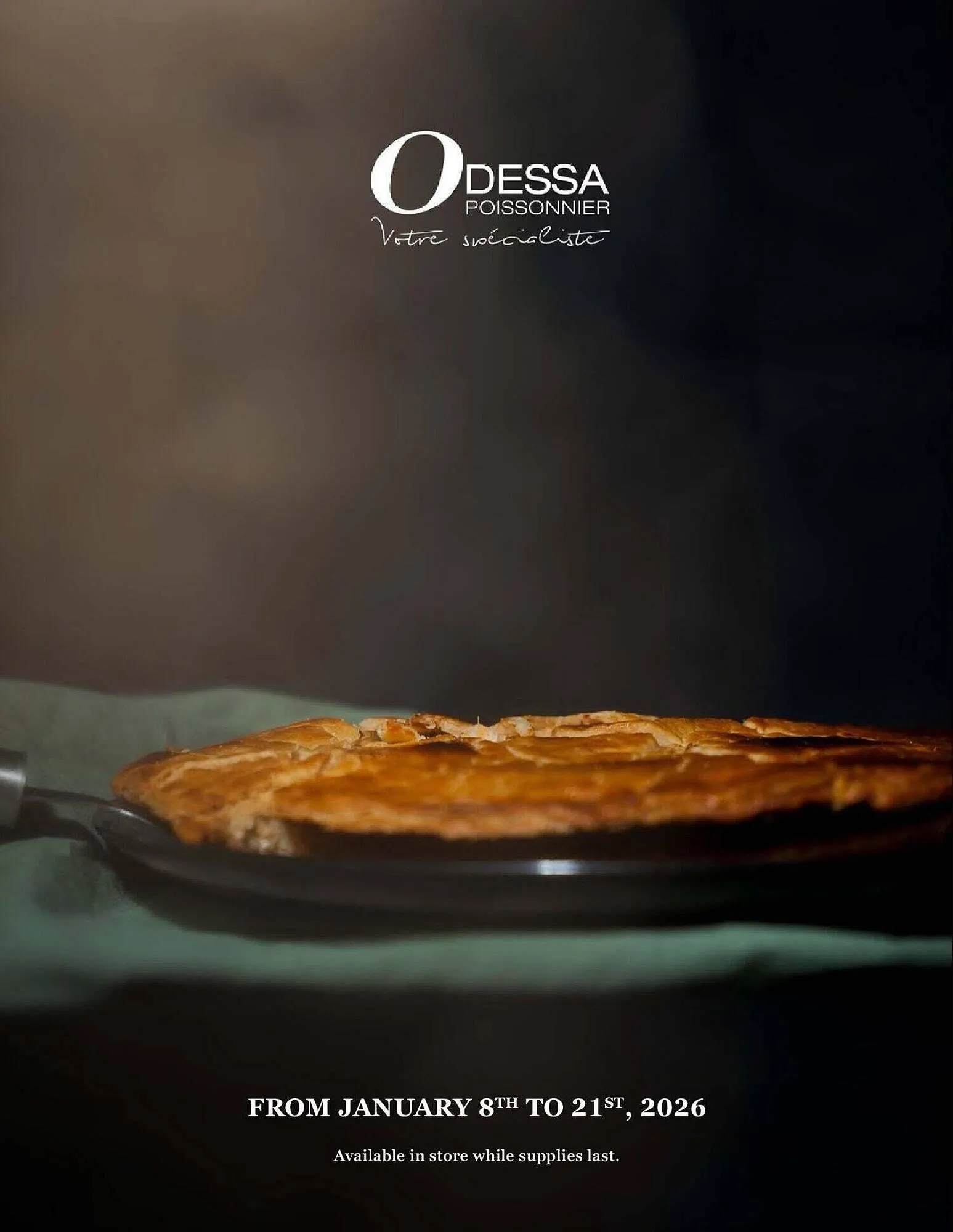 Odessa Poissonnier flyer from January 8 to January 15 2026 - flyer page 1