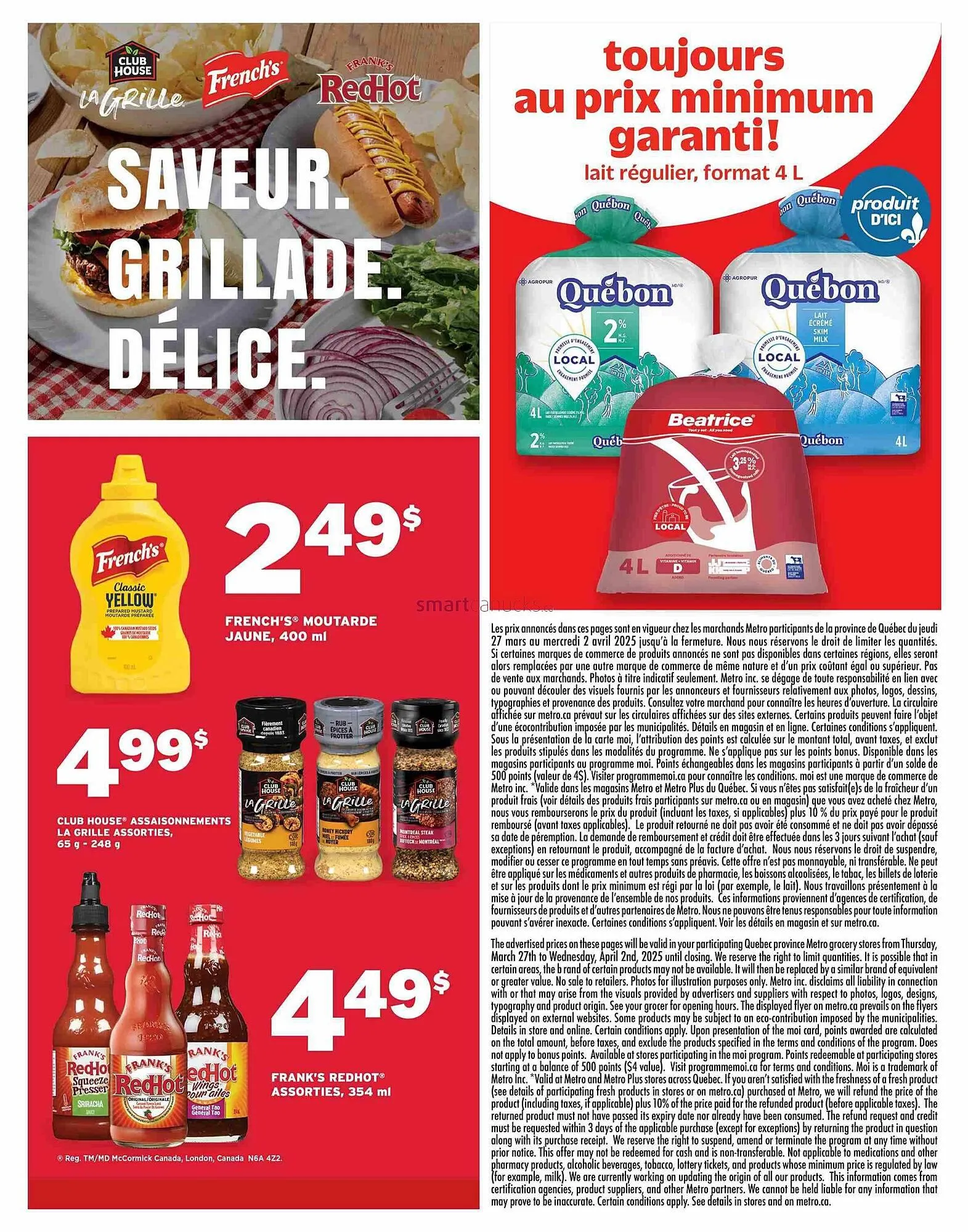 Metro flyer from March 27 to April 2 2025 - flyer page 21