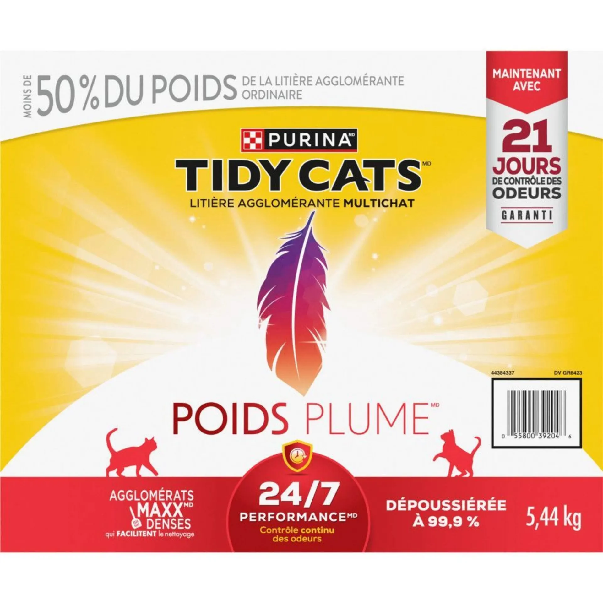 Purina® Tidy Cats® Lightweight 24/7 Performance Multi-Cat 24/7 Performance Cat Litter, 5.44kg