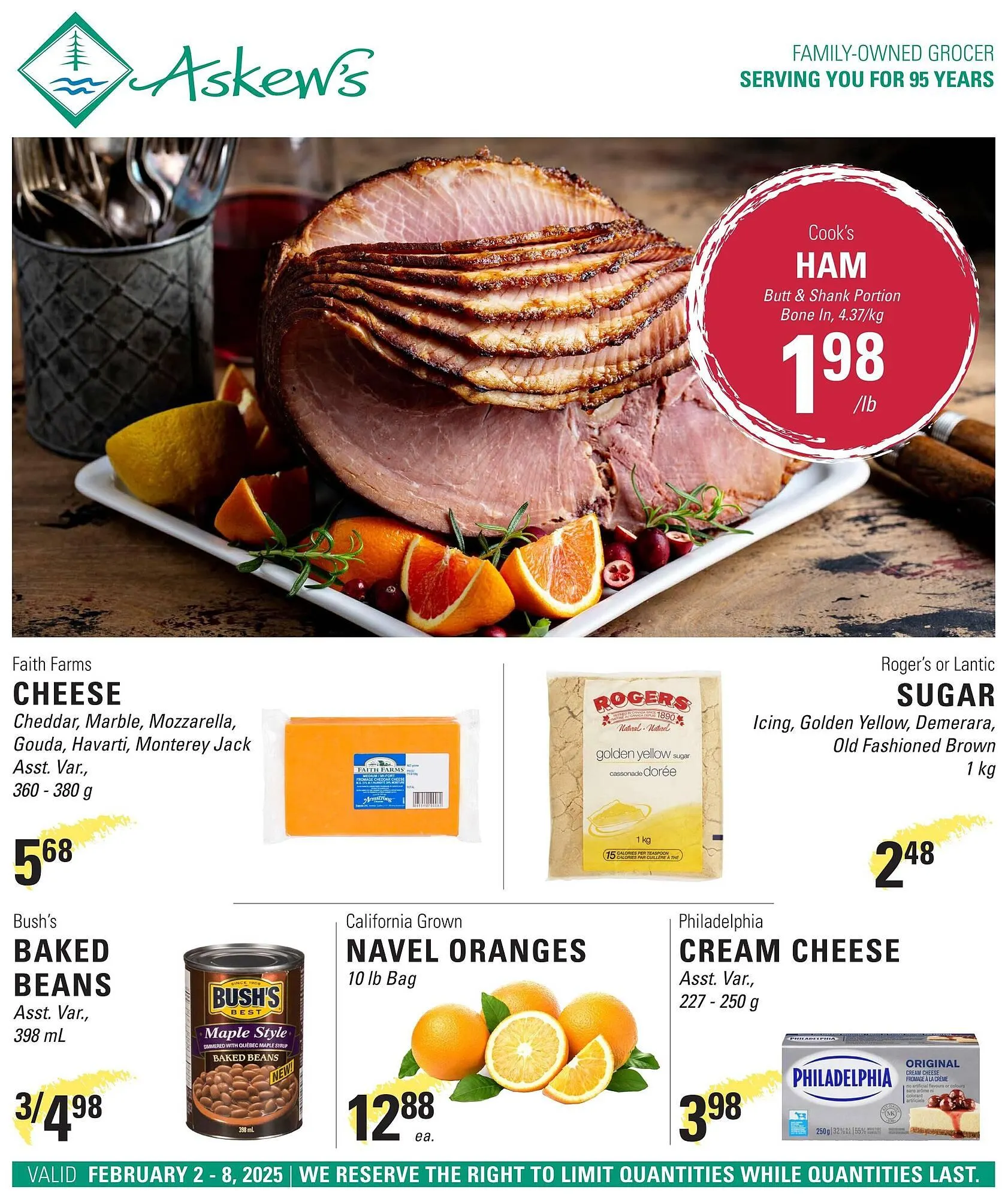 Askews Foods flyer from February 2 to February 15 2025 - flyer page 1