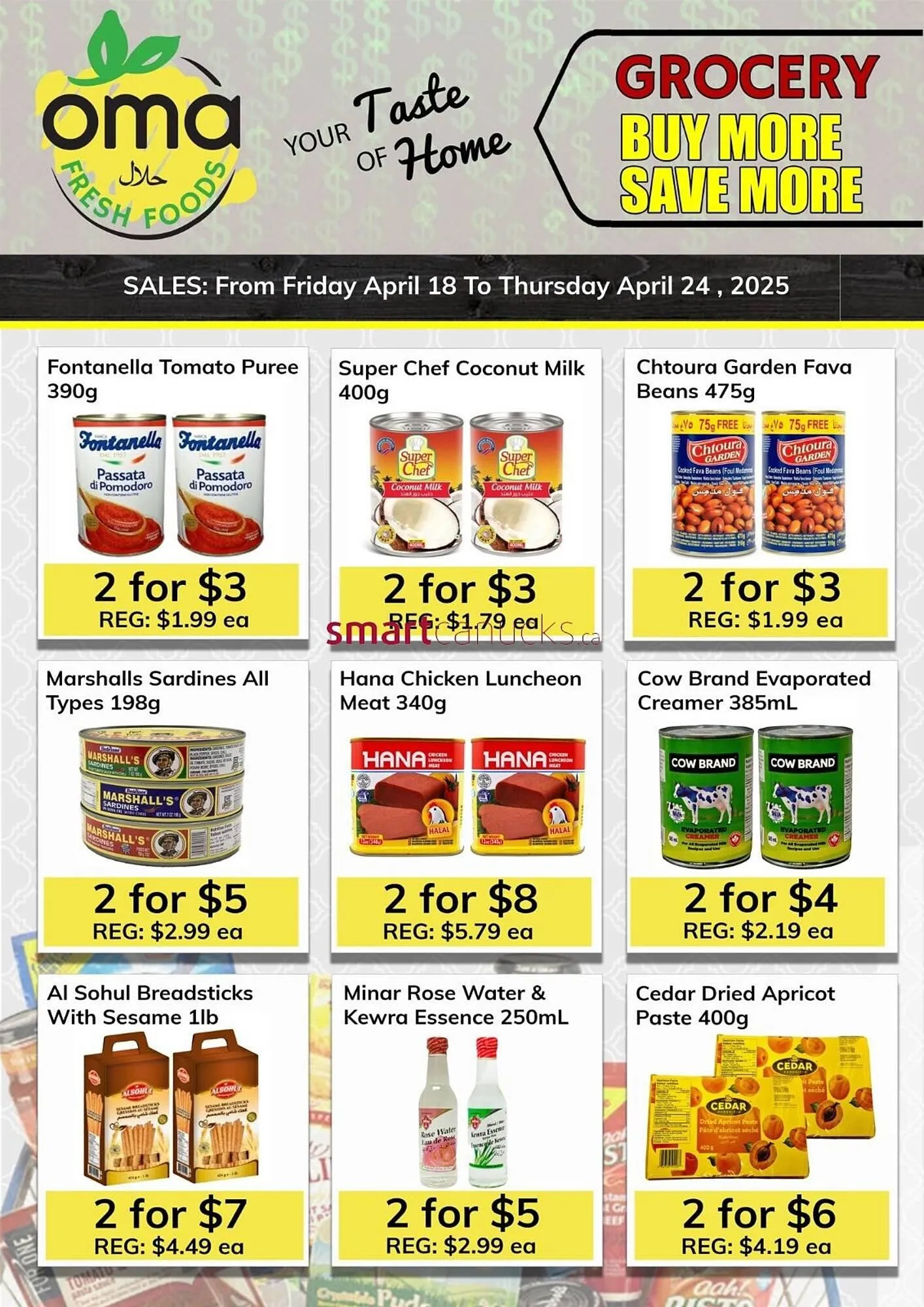 Oma Fresh Foods flyer from April 18 to April 24 2025 - flyer page 6