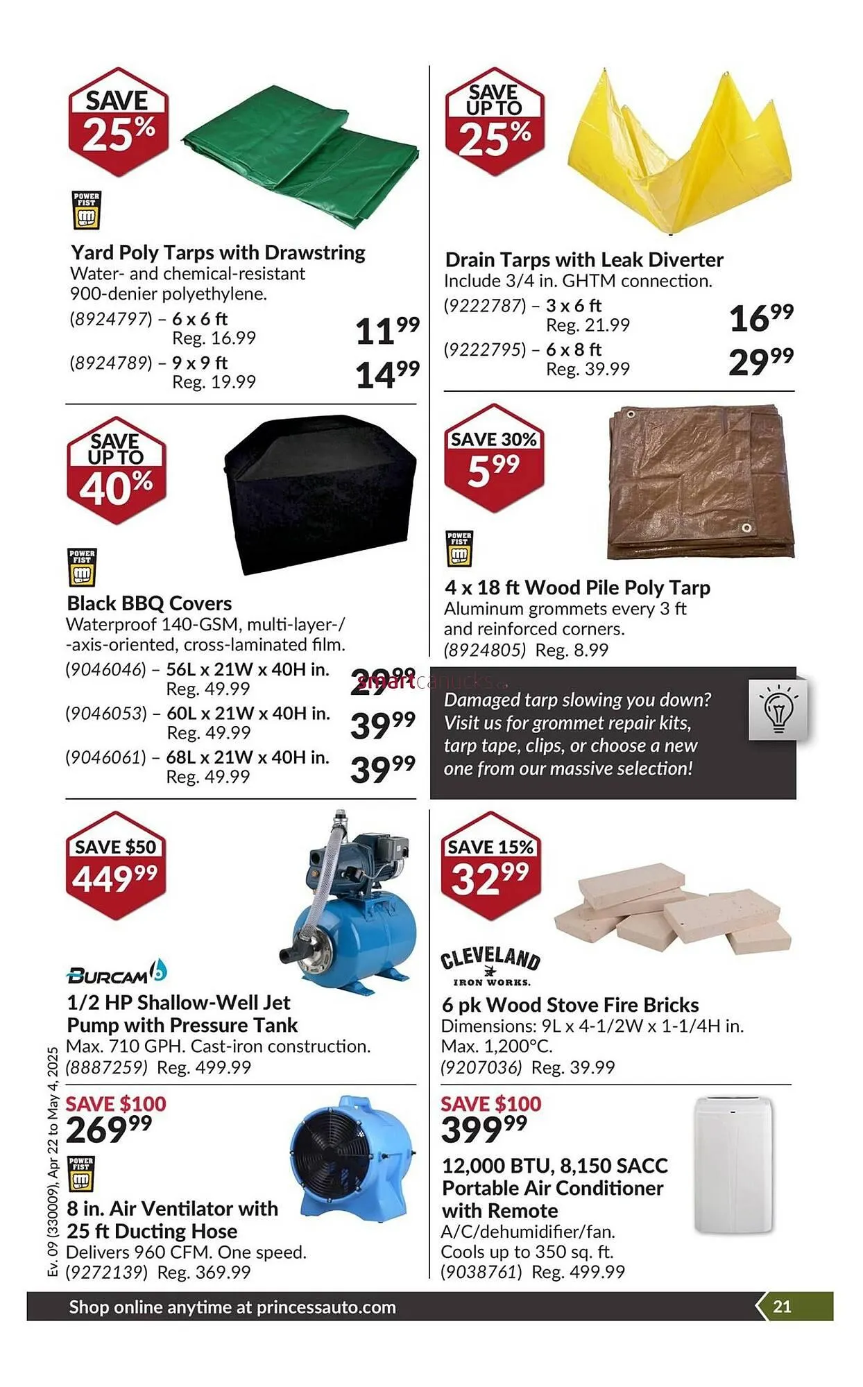 Princess Auto flyer from April 18 to April 24 2025 - flyer page 26