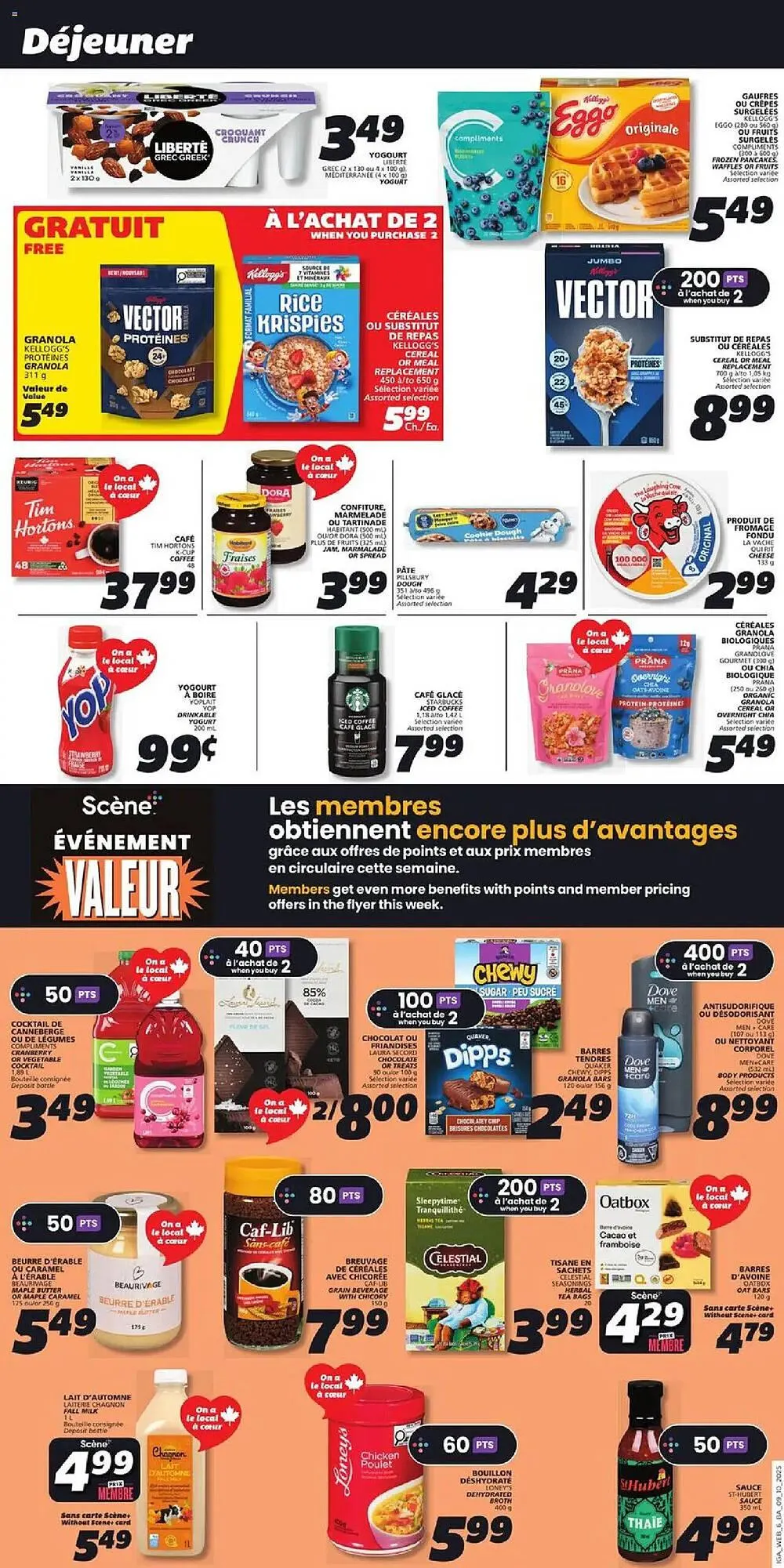 IGA flyer from October 9 to October 15 2025 - flyer page 12