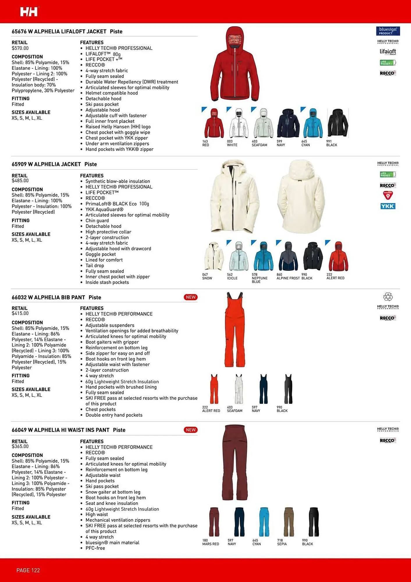 Helly Hansen flyer from September 11 to February 28 2026 - flyer page 122
