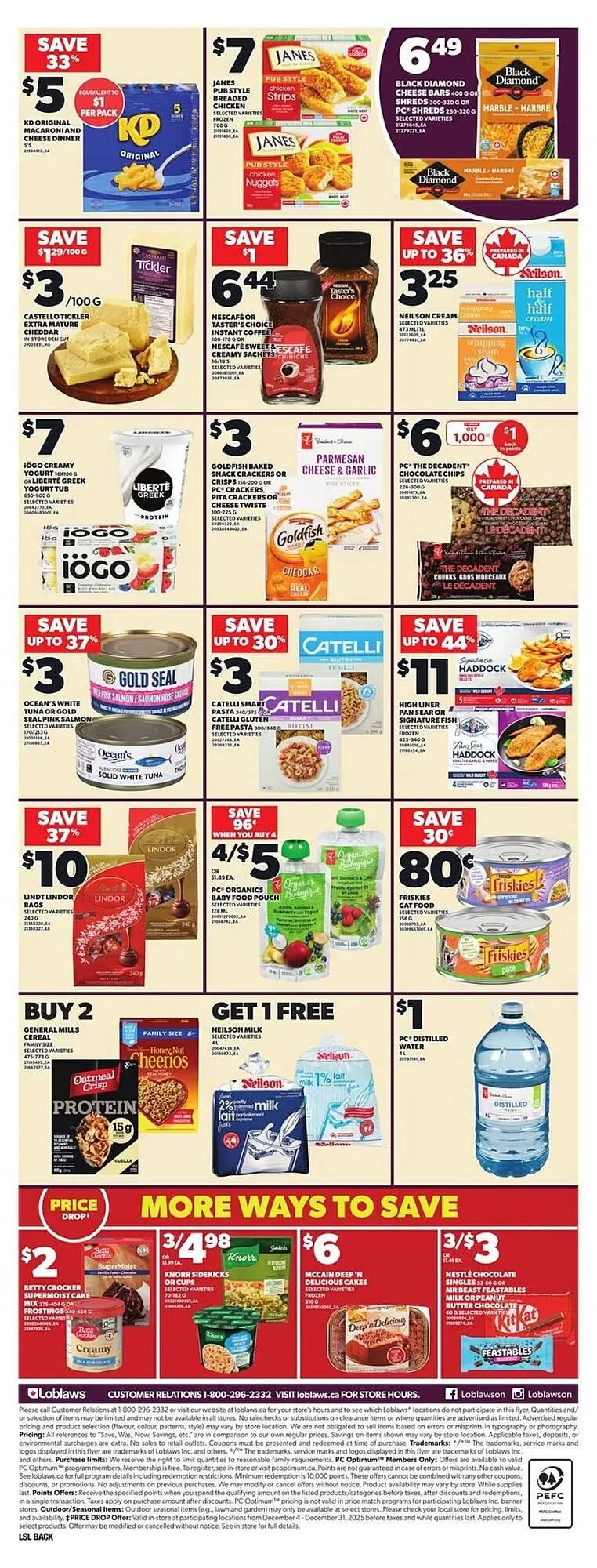 Loblaws flyer from December 4 to December 11 2025 - flyer page 4