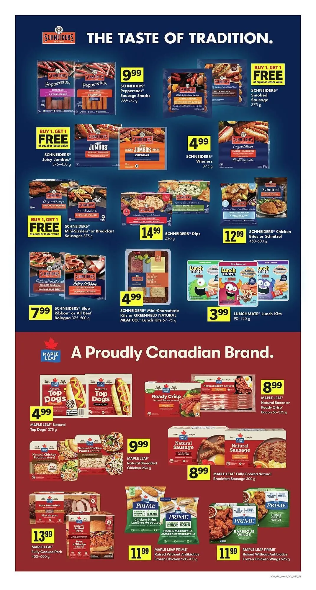 IGA flyer from March 20 to March 27 2026 - flyer page 16