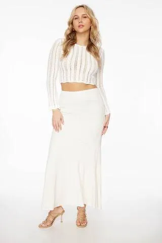 Crewneck Crochet Top