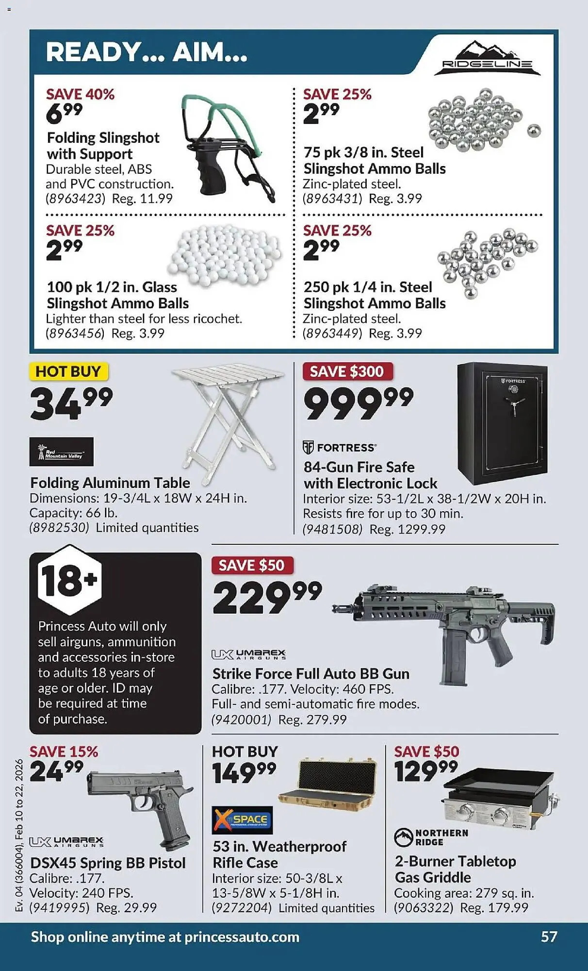 Princess Auto flyer from February 10 to February 22 2026 - flyer page 62