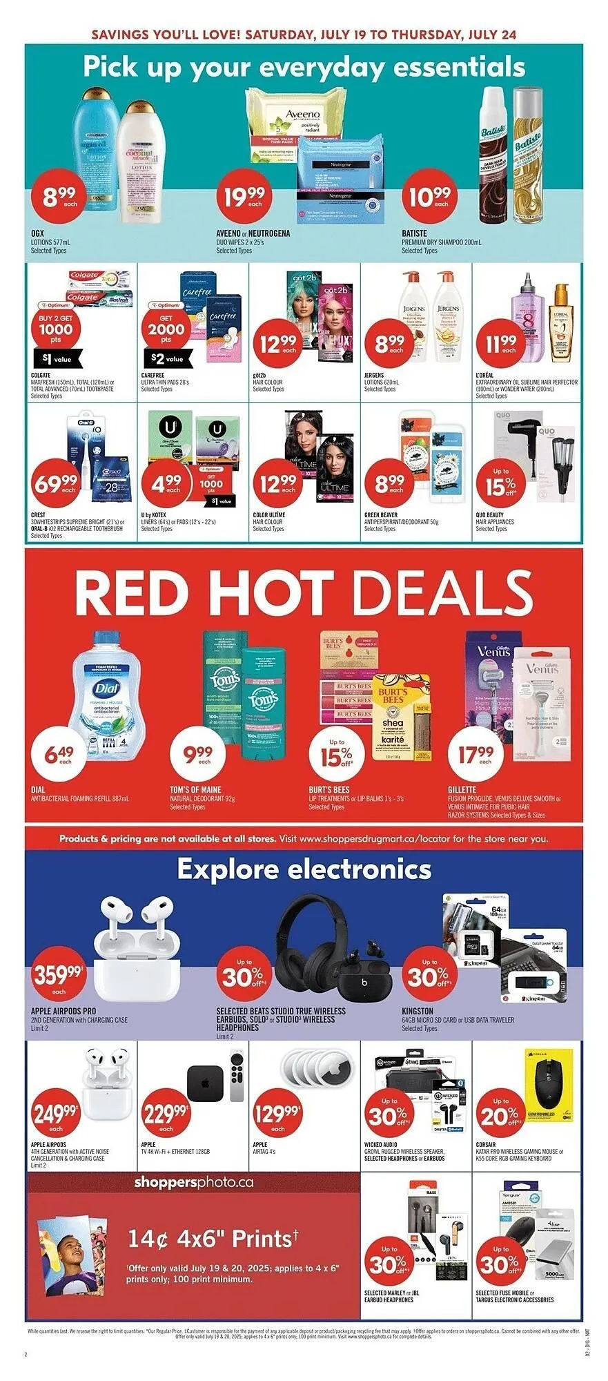 Shoppers Drug Mart flyer from July 17 to July 23 2025 - flyer page 12