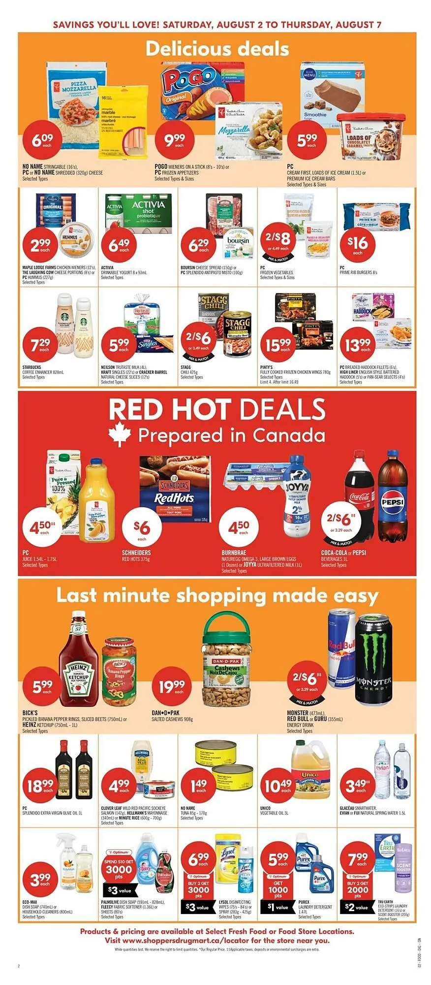 Shoppers Drug Mart flyer from August 1 to August 7 2025 - flyer page 6
