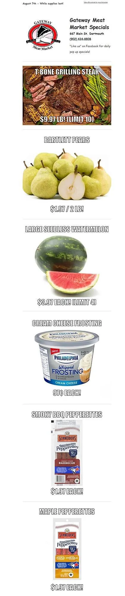 Grocery Gateway flyer - 1