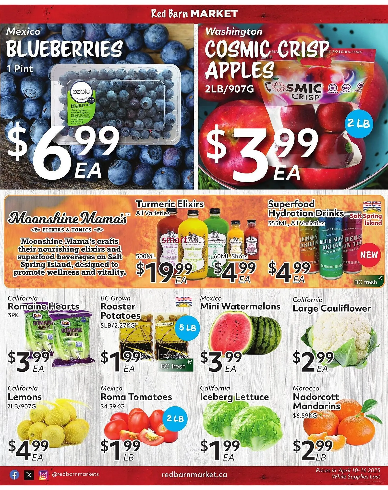 Red Barn Market flyer from April 10 to April 16 2025 - flyer page 6