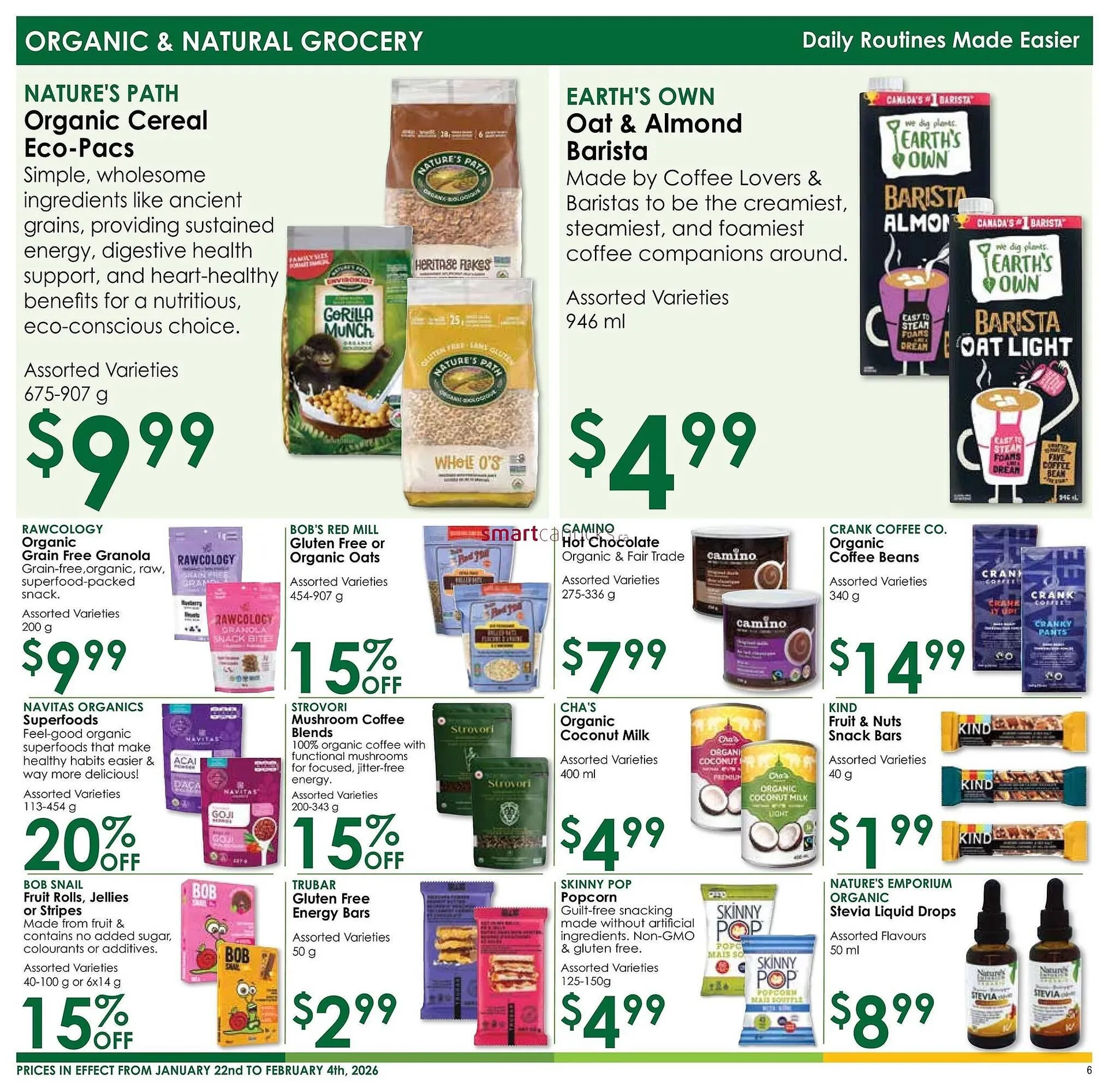 Nature's Emporium flyer from January 22 to February 4 2026 - flyer page 6