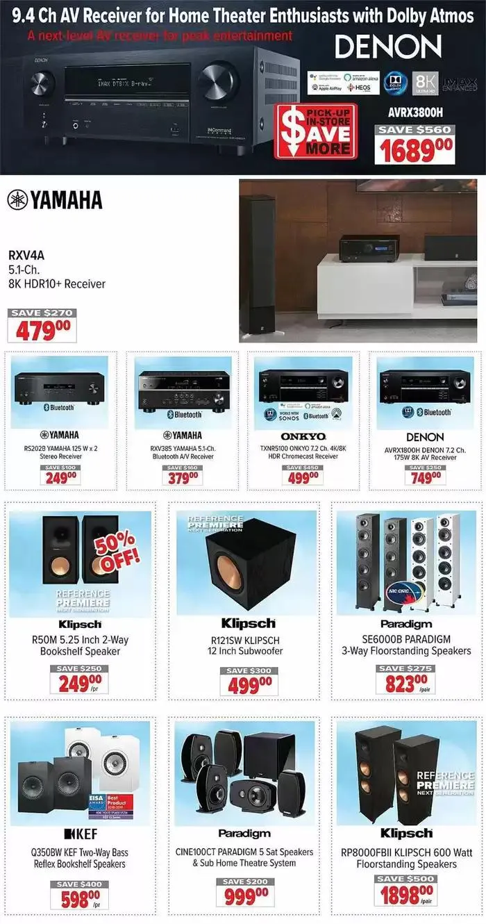 2001 Audio Video weekly flyer from November 29 to December 6 2024 - flyer page 19