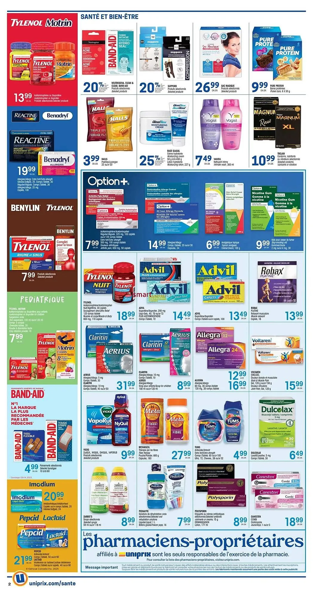 Uniprix flyer from April 24 to April 30 2025 - flyer page 4