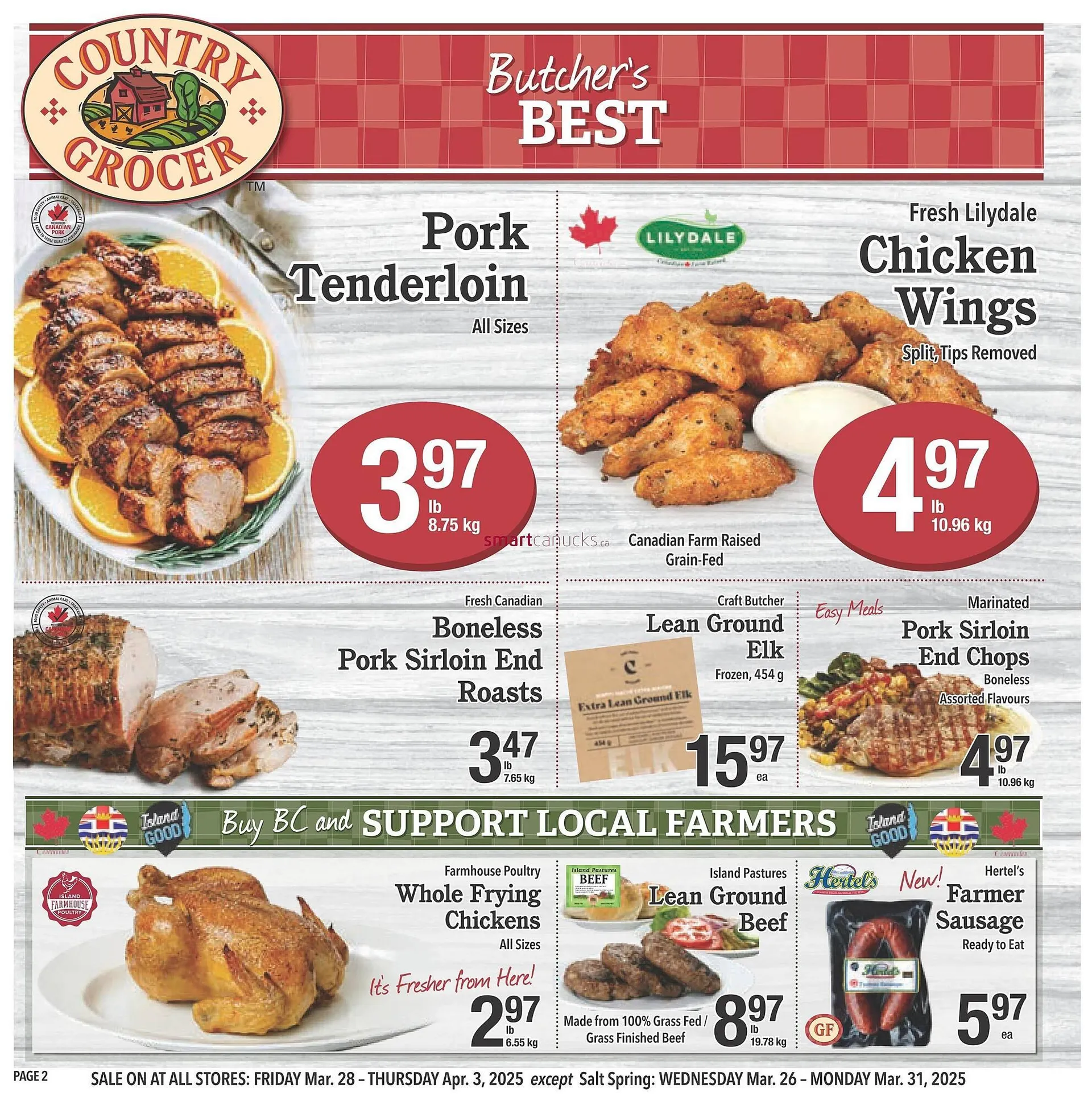 Country Grocer flyer from March 27 to April 2 2025 - flyer page 2