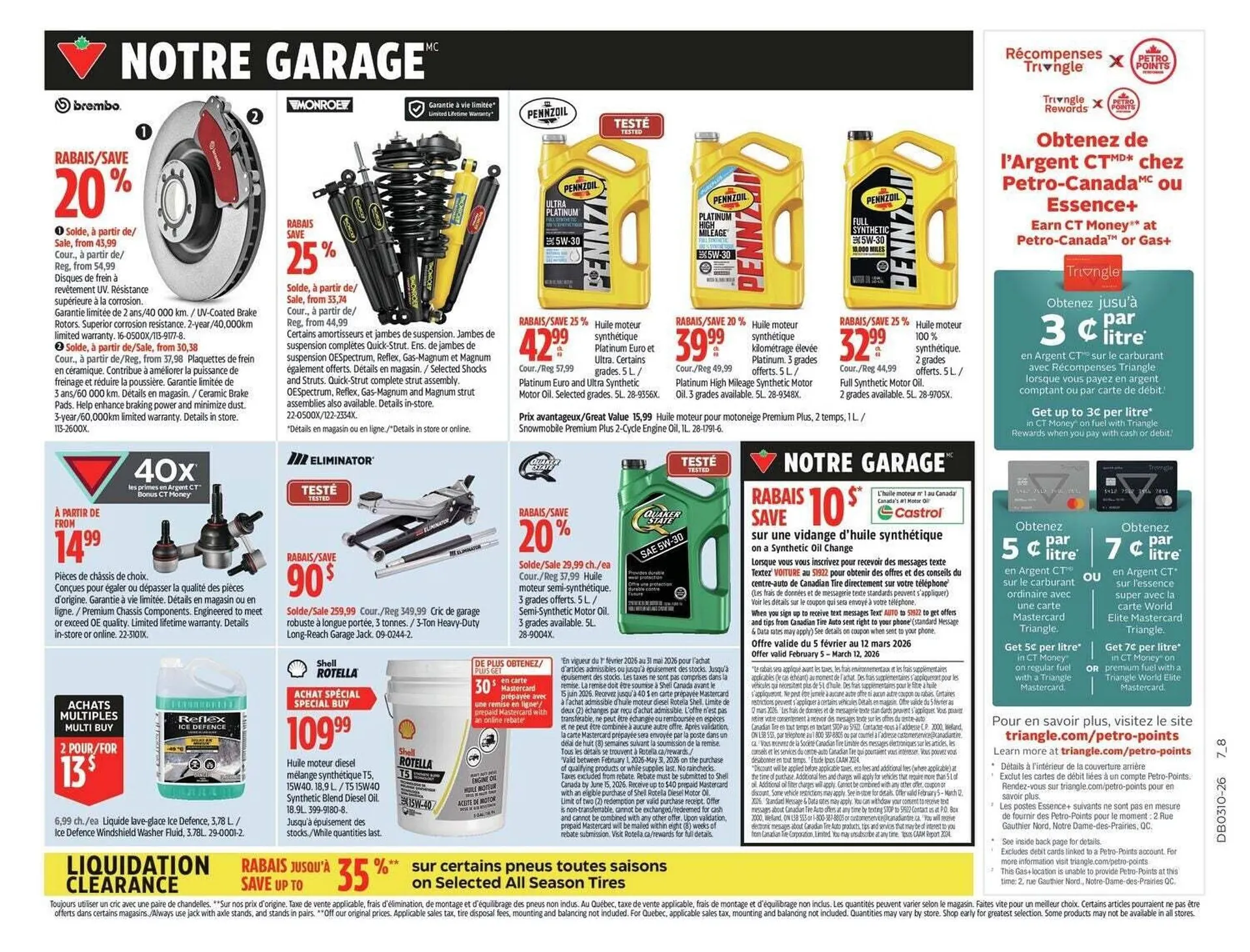 Canadian Tire flyer from March 5 to March 26 2026 - flyer page 30