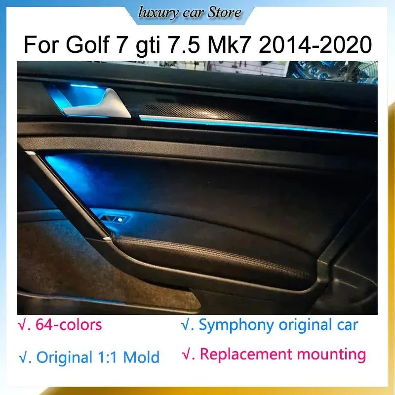 LED Ambient Light For Golf 7 gti 7.5 Mk7 2014-2020 Atmosphere Lamp Lighting Kit rgb magic Symphony Atmosphärenlicht